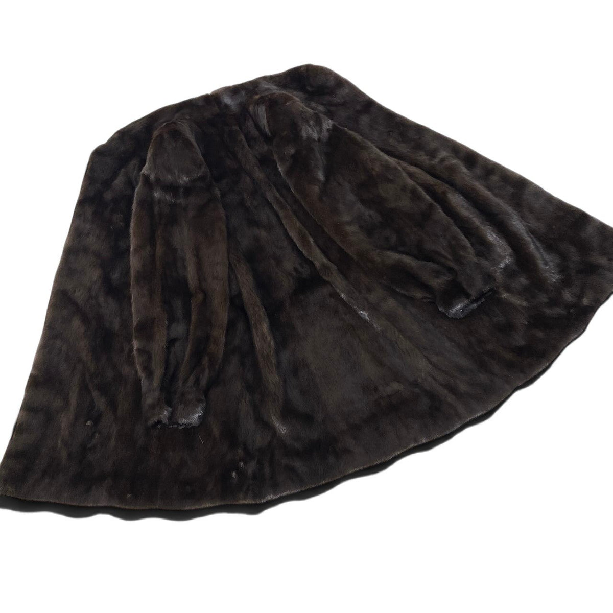 12i21 BLACKGLAMA ブラックグラマ ダークミンク ロングコート サイズF ダークブラウン 最高級本毛皮 Dark Mink Fur Long Coat リアルファーt18r
