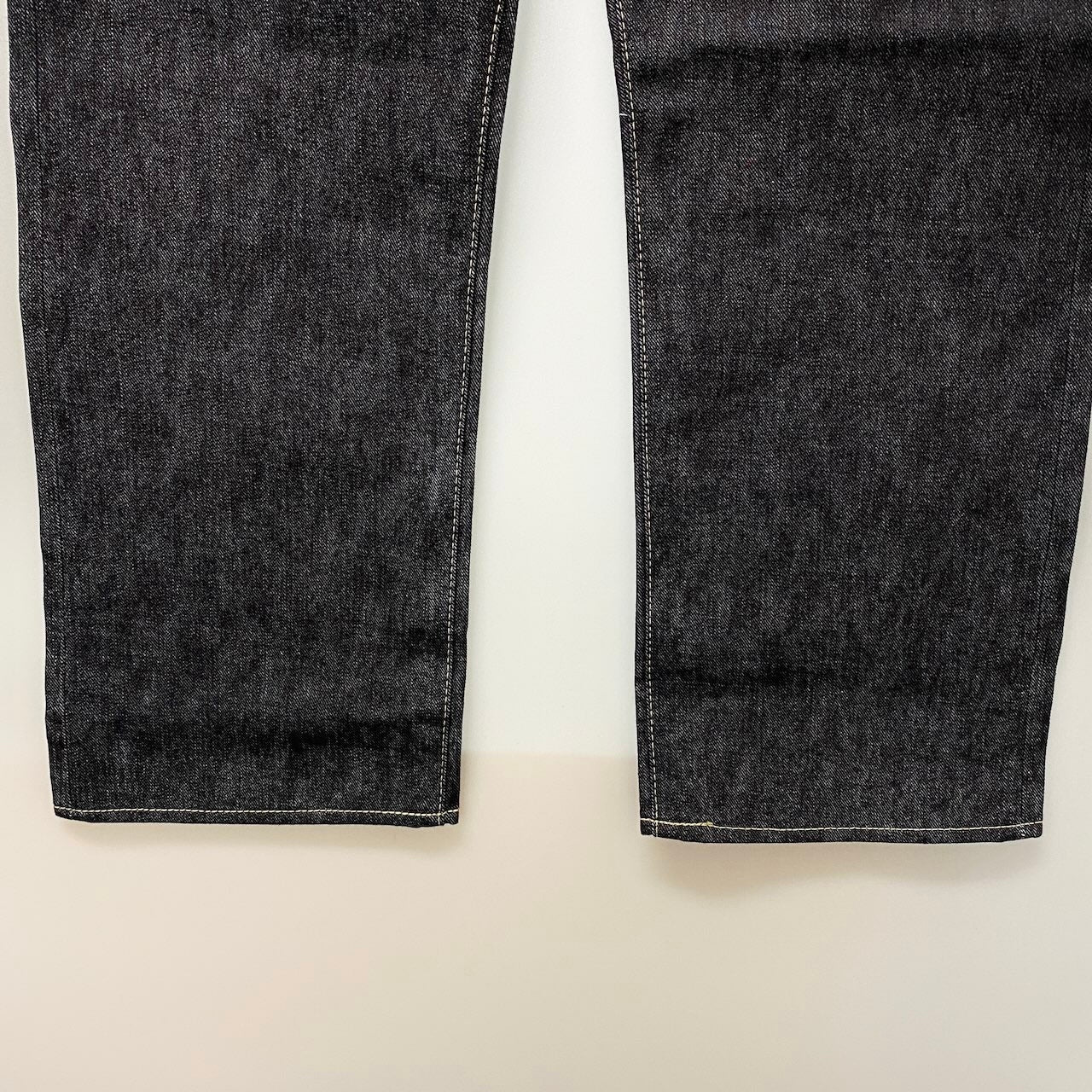 83e15《未使用品》 CUNE. キューン US国旗 アイコンうさぎ ブラックデニムパンツ サイズ34 祇園スタイル タグ付 DENIM PANTSt18r
