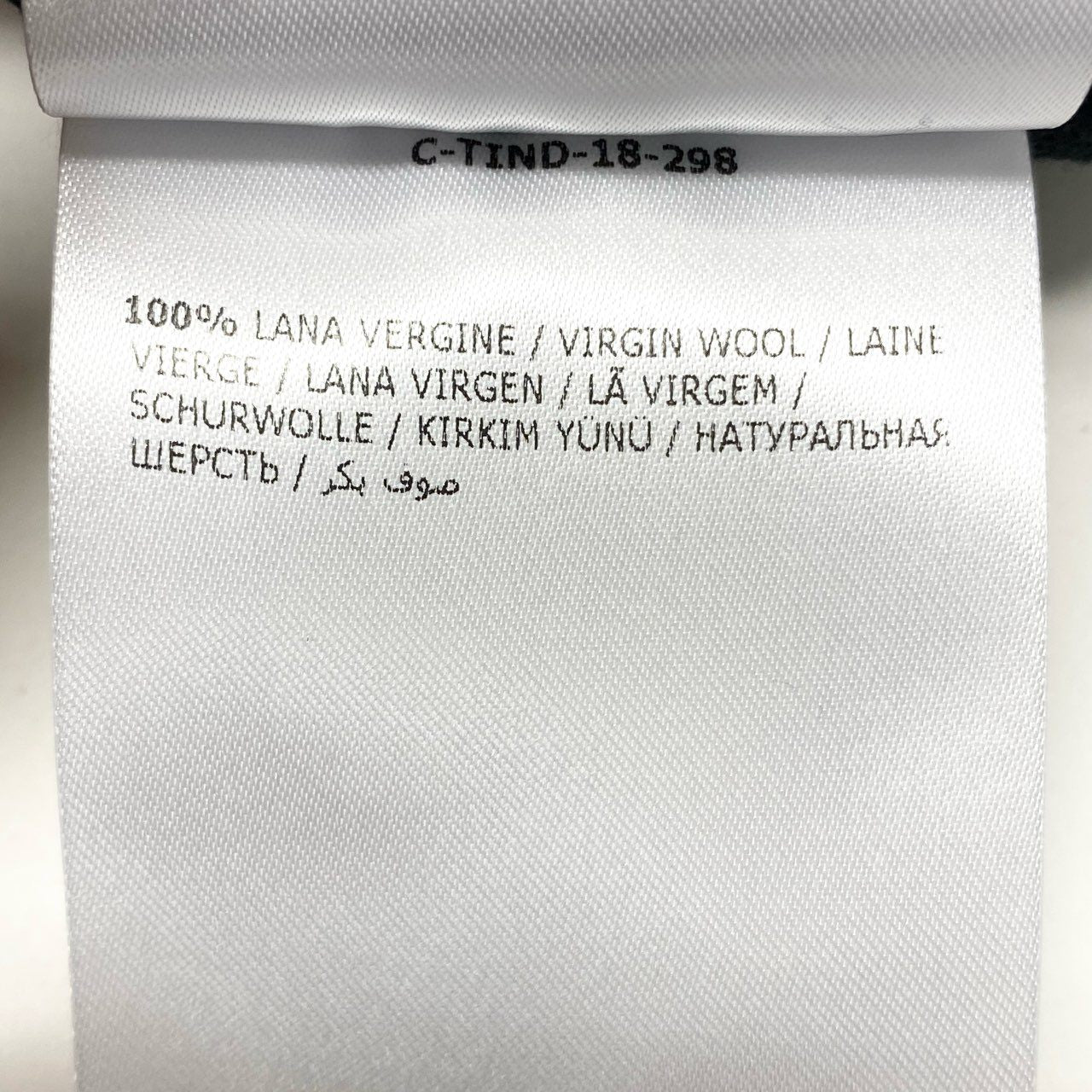 87a29 MONCLER モンクレール TRICOT KNIT SWEATER トリコニットセーター サイズM ダークネイビー ロゴワッペン D20919031400t18r