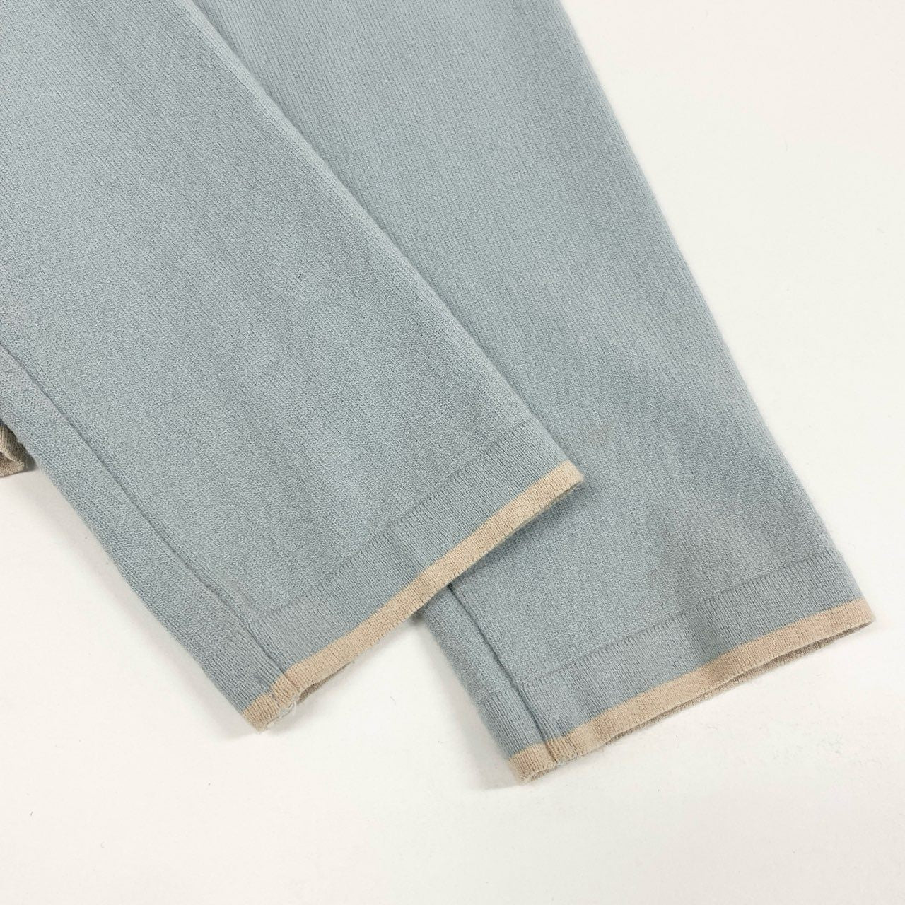 35d7 《新品タグ付き》 FOXEY NEW YORK フォクシー ニューヨーク アッパーイーストサイド ニットカーディガン ボレロカーディガン トップス 32350 サイズ38 ライトブルー ベージュ レディース 日本製