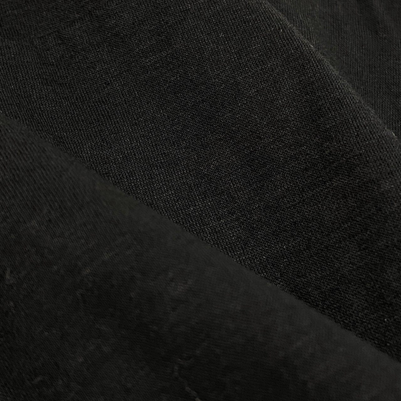 Cb15 CHANEL シャネル スポーツライン 2006 袖ココマーク 半袖カットソー Tシャツ トップス 38 ブラック コットン レディースta1