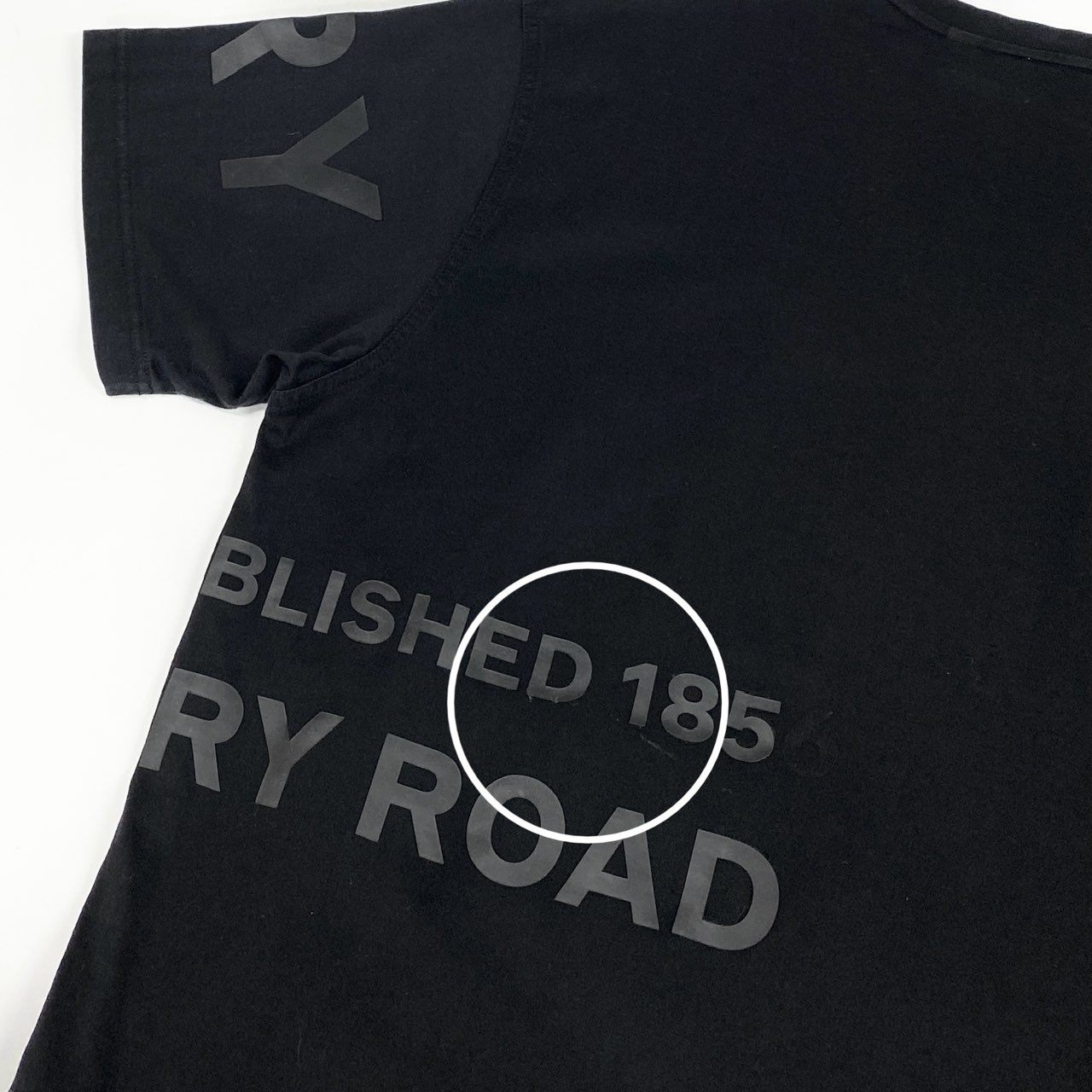 Id10 BURBERRY バーバリー ホースフェリープリントTシャツ 半袖カットソー トップス 8032299 M ブラック コットンu02t