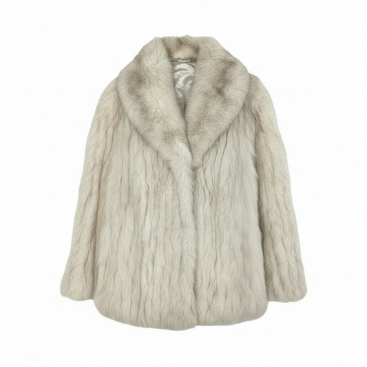 51k19 SAGA MINK サガミンク 銀サガ パールミンク コート F 最高級本毛皮 MINK FUR リアルファー 裏地刺繍t18r