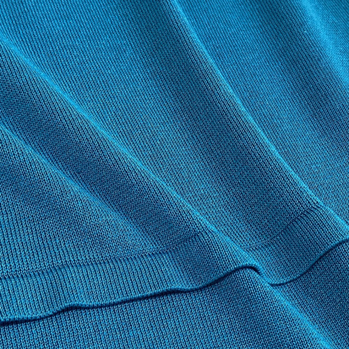 41k26 《美品》 TOKUKO 1er VOL トクコプルミエヴォル ノースリーブ ニットワンピース アルファベット刺繍 花柄 レディース 女性用 9 ブルー系u02t