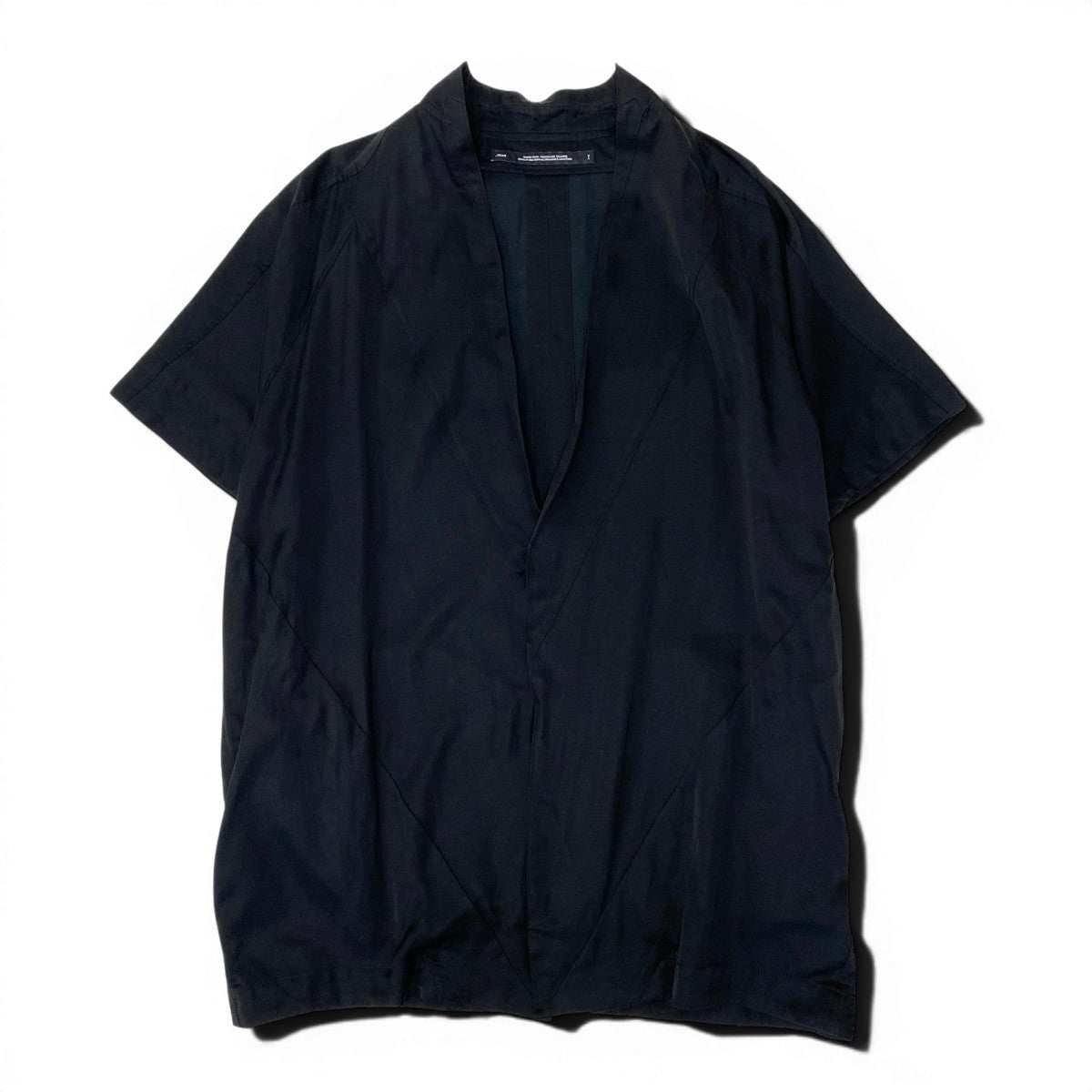 Mf26 JULIUS ユリウス カイトジャケット SS23 ベストブルゾン ルーズシルエット コットンリネン メンズ 男性用 817JAM3 3 ブラックu02t