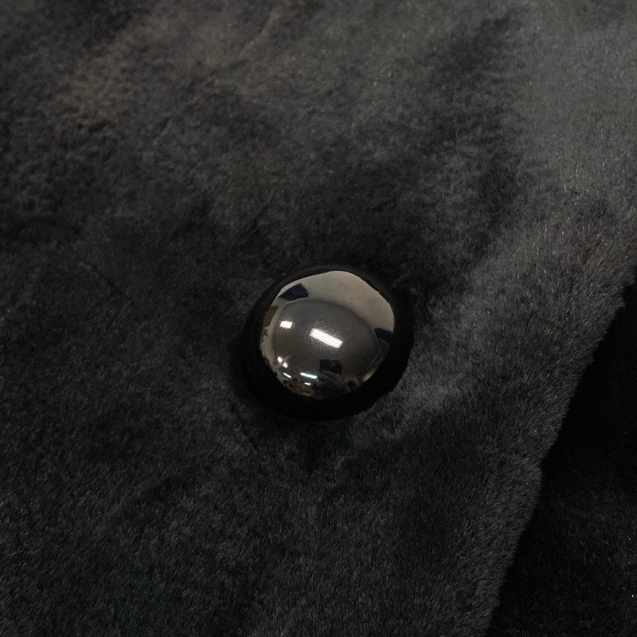 82a15 Nakamura Fur シェアードミンク ロングコート サイズ9～11 ブラック 本毛皮 Shared Mink Fur Coatt18r