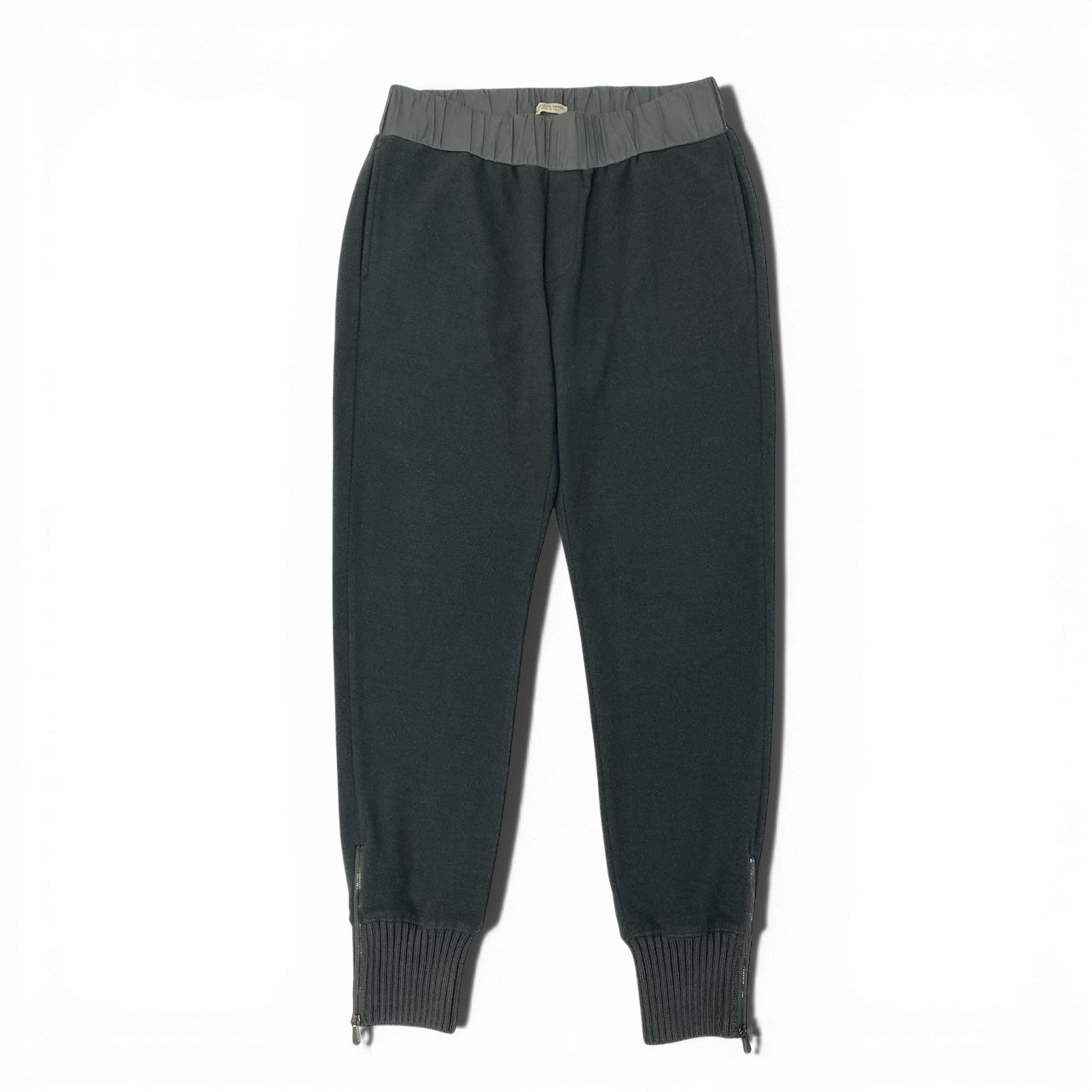 Ea27《美品》 BOTTEGA VENETA ボッテガヴェネタ ウールニット スウェットパンツ サイズ50 グレー Wool Knit Sweat Pantst18r