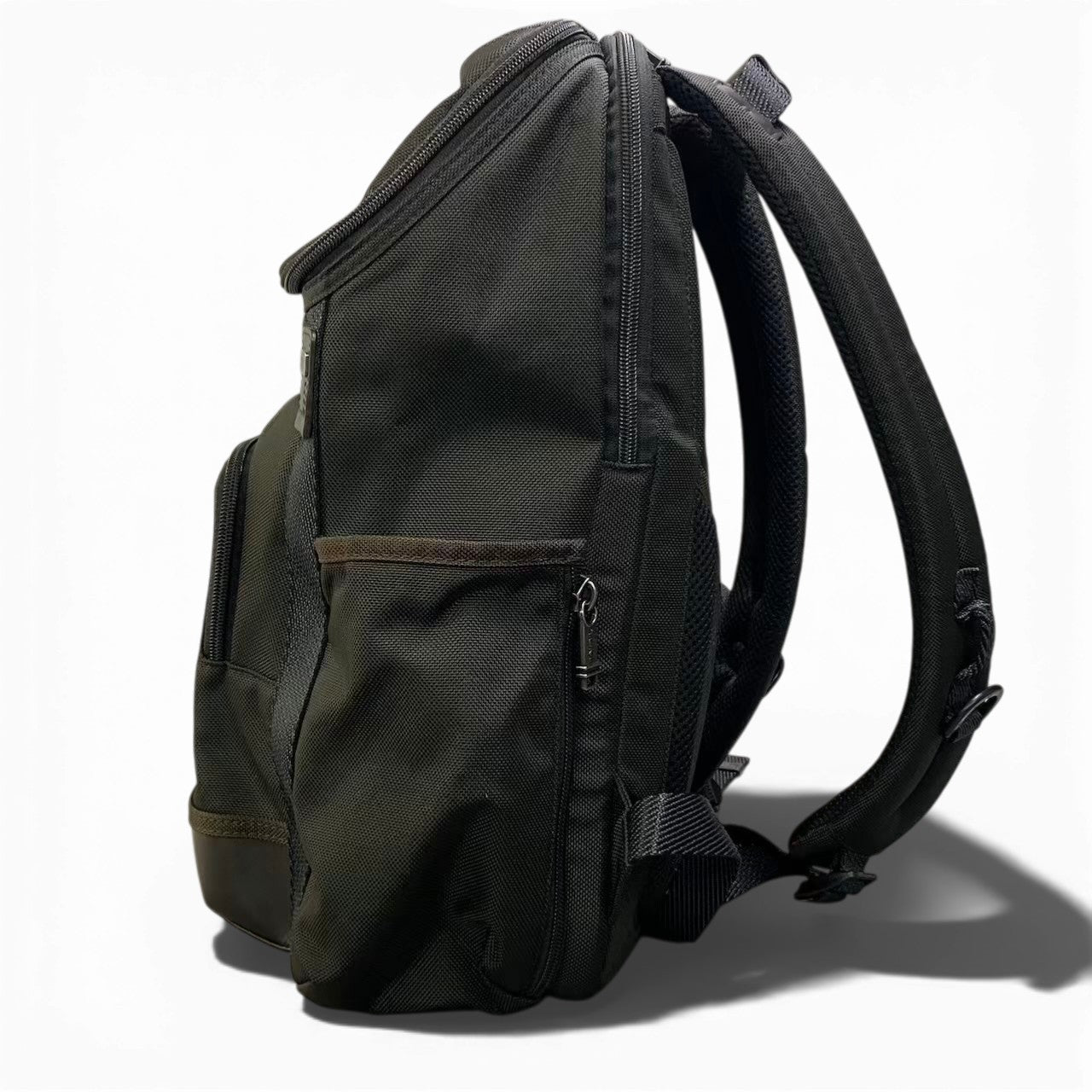 c23 TUMI トゥミ ソーンヒル バックパック リュック ビジネスバッグ ブラック/ブラウン キャンバス/レザー メンズ 鞄k02i