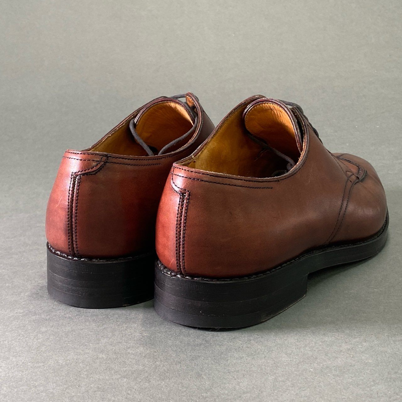 2e2 JOHN LOBB ジョンロブ BORDER ボーダー ドレスシューズ ブラウン レザー ビジネス フォーマル