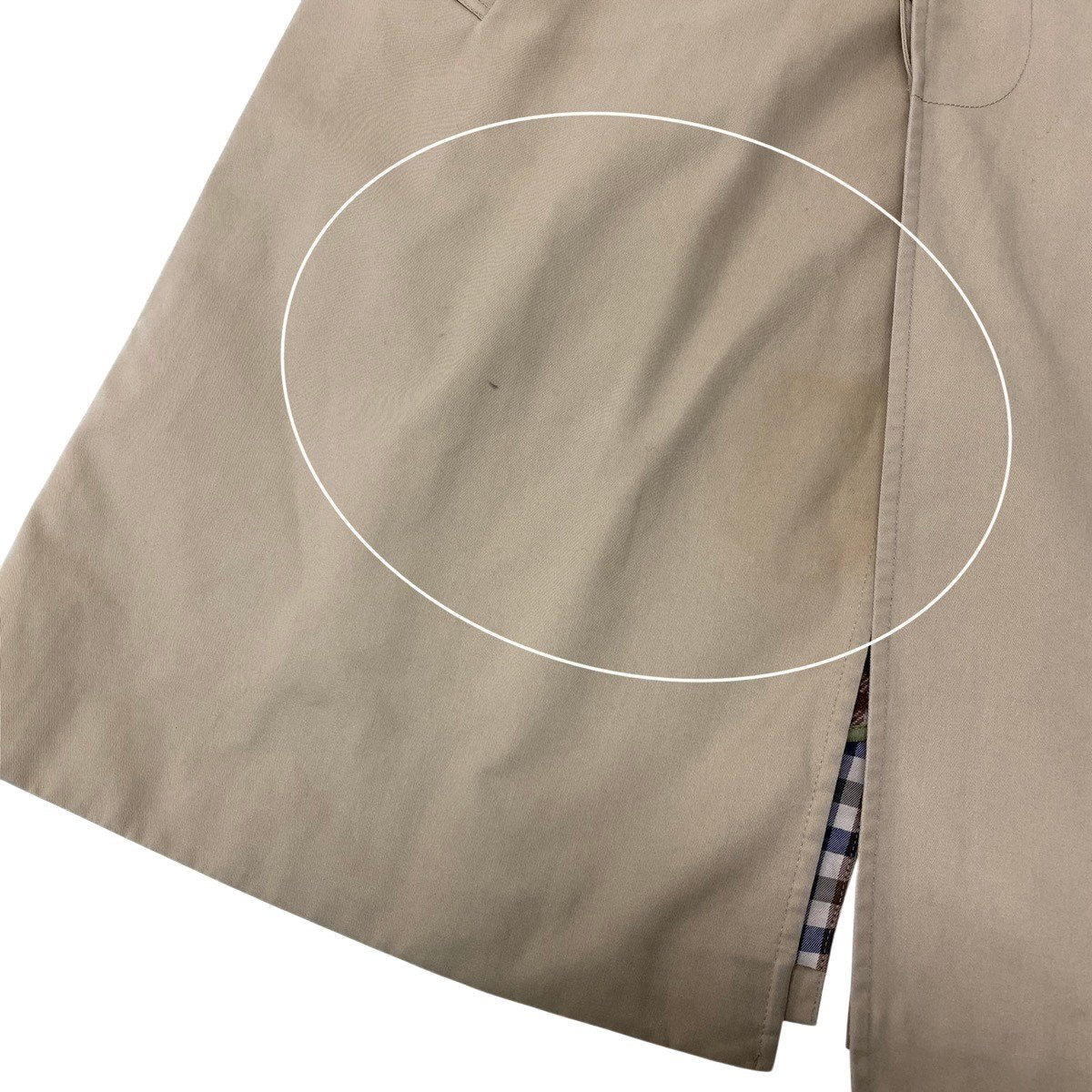52h18 Aquascutum アクアスキュータム 英国製 ライナー付 ステンカラーコート ロングコート 40S ベージュ メンズu02t