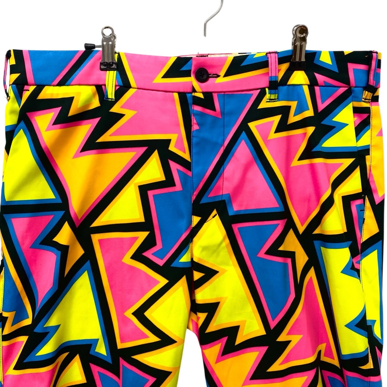 51c13 《極美品》 LOUD MOUTH ラウドマウス 半袖ポロシャツ ハーフパンツ 吸水速乾素材 XL マルチカラー ポリエステル ゴルフウェアu02t