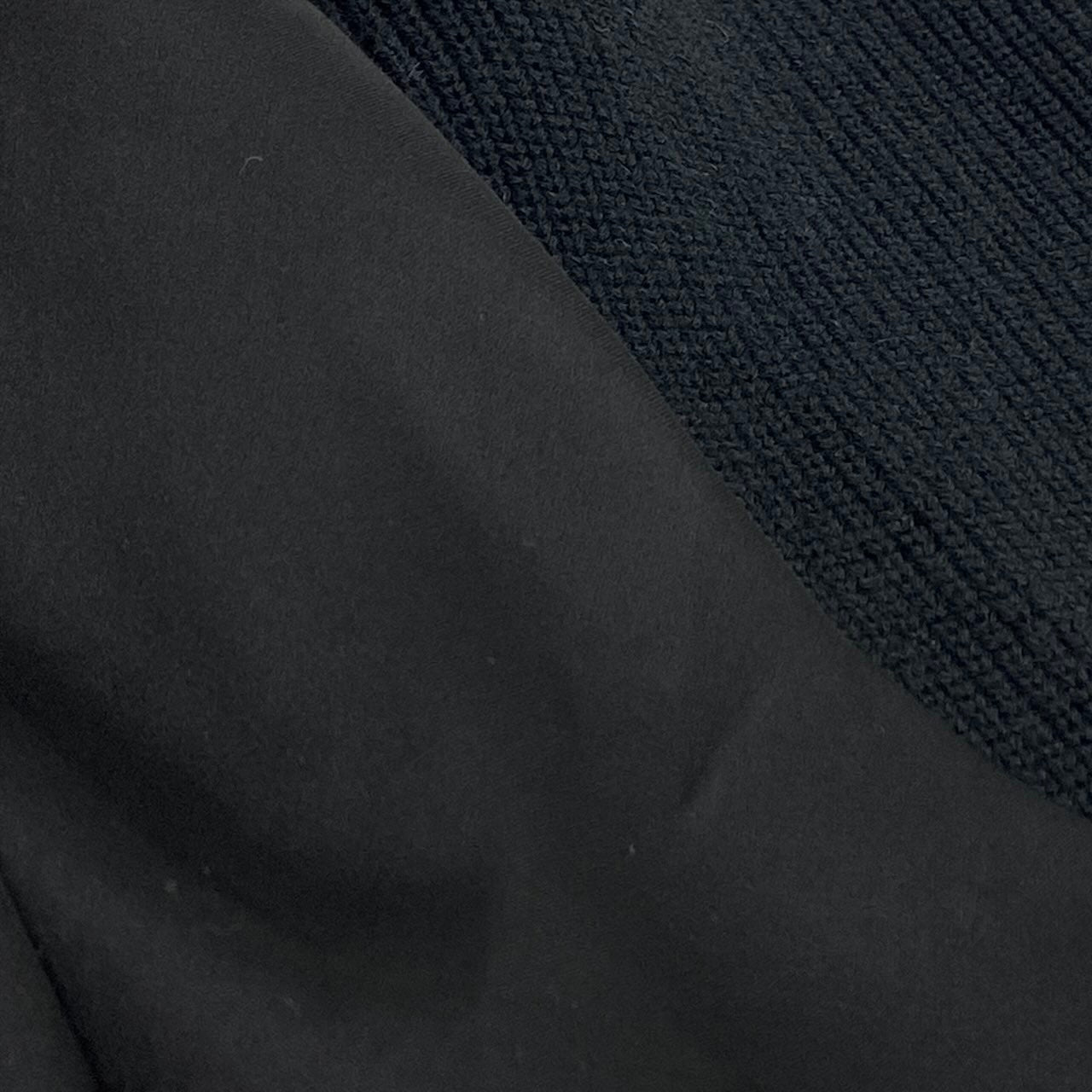 Ad23 sacai サカイ 23ss ニット サテン カーディガン ロングスリーブ 23-06500 サイズ1 ブラック レディース 女性用k02i