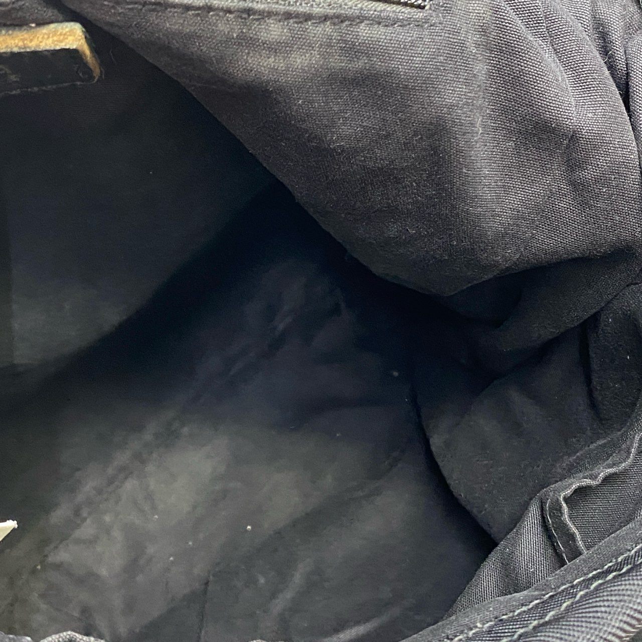 bk18 DOLCE&GABBANA ドルチェ＆ガッバーナ 00’s Vintage Leather Shoulder Bag Chain fastener ショルダーバッグ メンズk02i