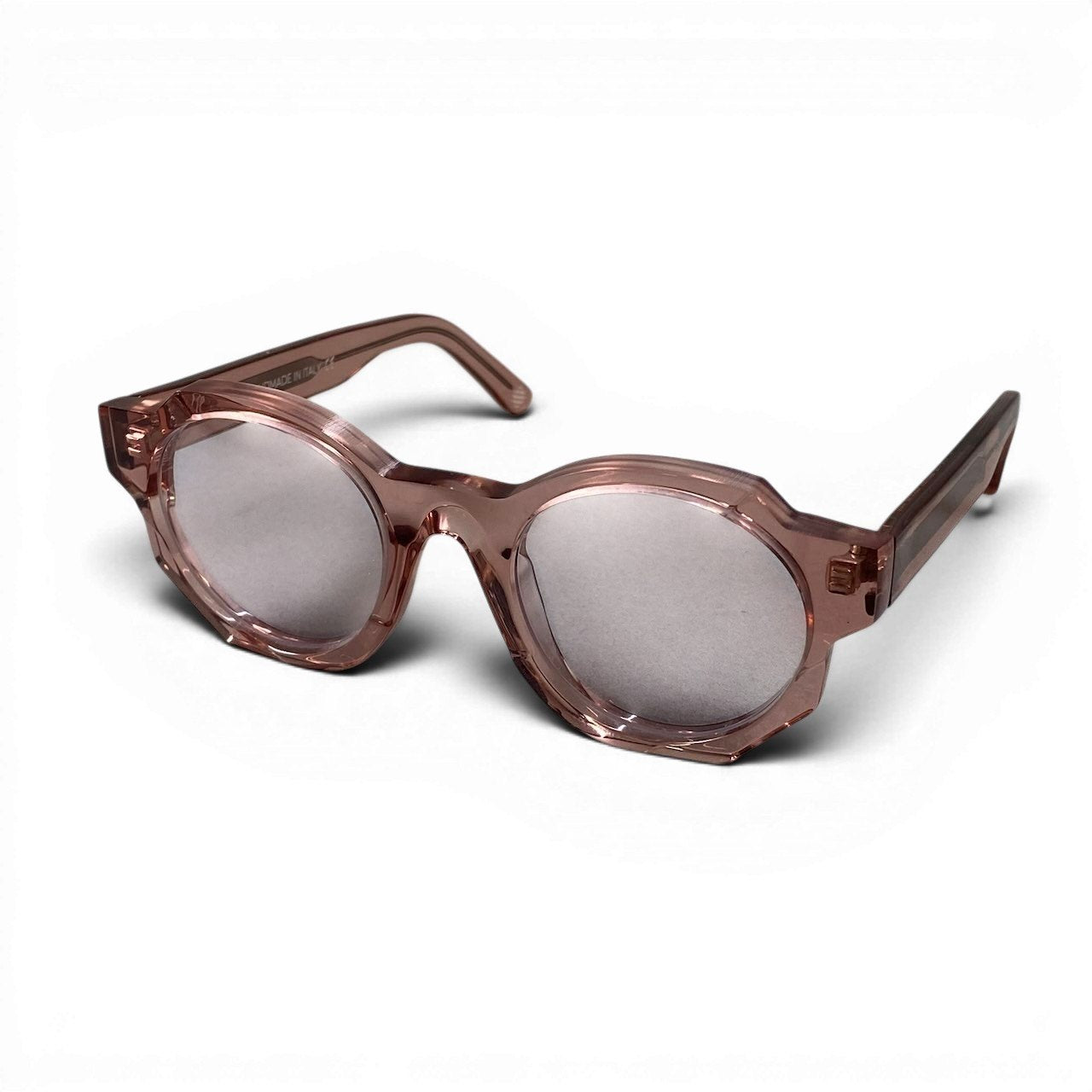 e4 OPHY オフィ EYEWEAR GROOVE アイウェア クリアフレーム 眼鏡 メガネ 48□21 145 クリアピンク メンズ 紳士用k02i