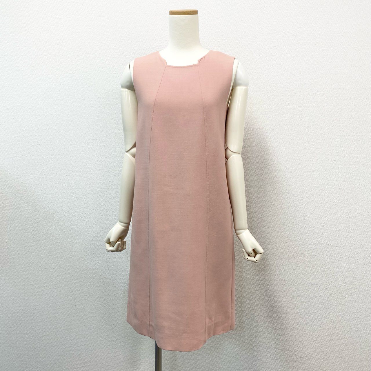 31k2 FOXEY BOUTIQUE フォクシー ブティック ノースリーブワンピース ドレス Dress 日本製 37794 38 ピンク レディースo07t