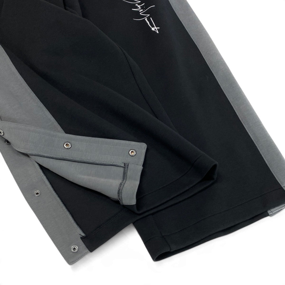 Mj15 【未使用】 Y-3 × NEIGHBORHOOD ワイスリー ネイバーフッド ヨウジヤマモト  NBHD TRACK PANTS トラックパンツ ジャージ JW7002 サイズS ブラック グレー メンズu02t