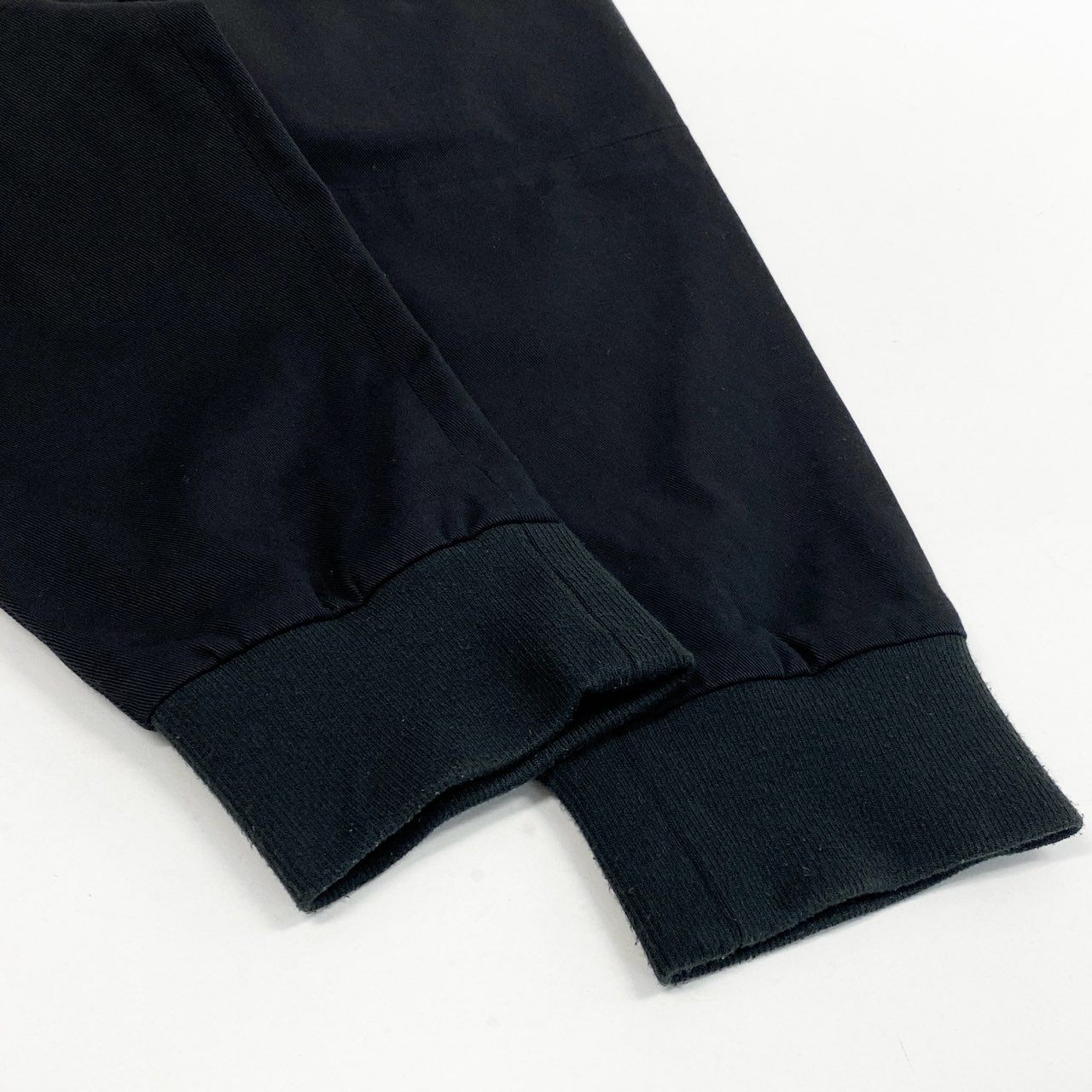 3l25 DOLCE&GABBANA ドルチェアンドガッパーナ イタリア製 ジョガーパンツ コットンパンツ ウエストゴム○ テーパード メンズ 紳士服 44 ブラックk02i