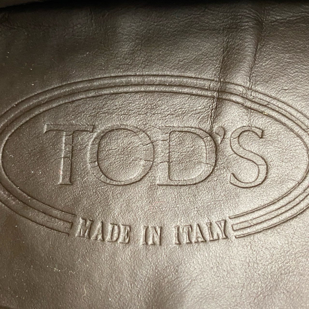 9f11 【極美品】TOD'S トッズ ドライビングシューズ コインローファー サイズ36 1/2 ネイビー スウェード レディース 女性靴