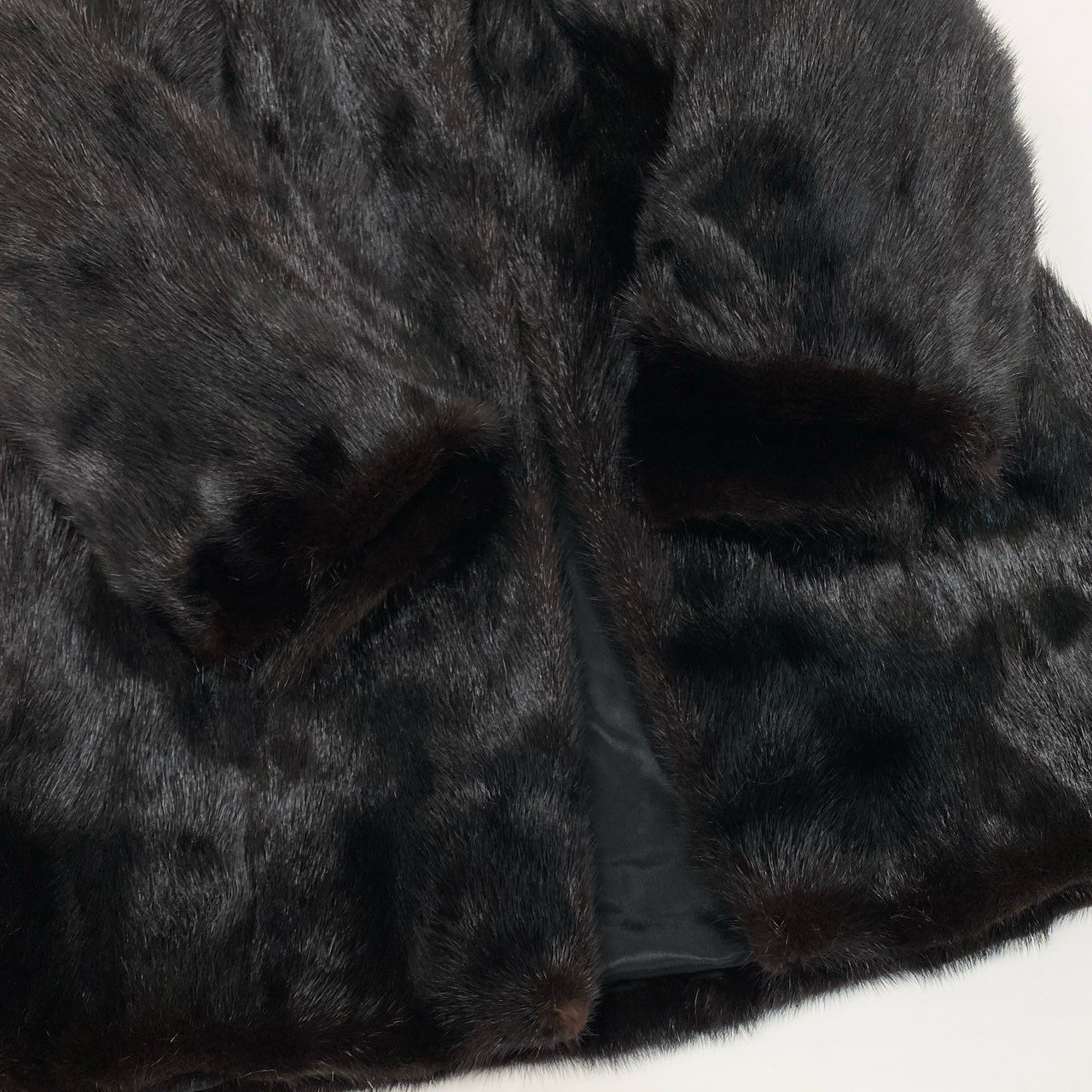 6a21 SAGA MINK サガミンク 銀サガ ダークミンク ロングコート サイズ11 ダークブラウン 最高級本毛皮 Mink Fur Long Coatt18r