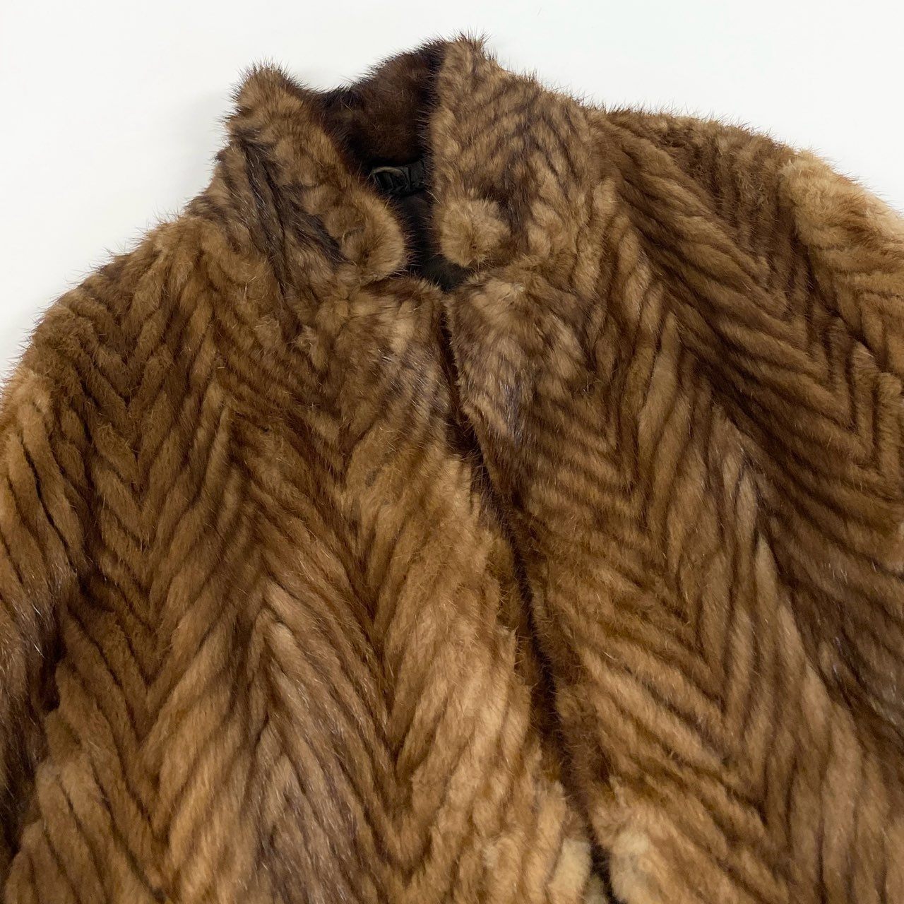 17a16 パステルミンク ミンクコート 毛皮コート ジャケット 11 ライトブラウン ミンクファー レディース 女性用t18r