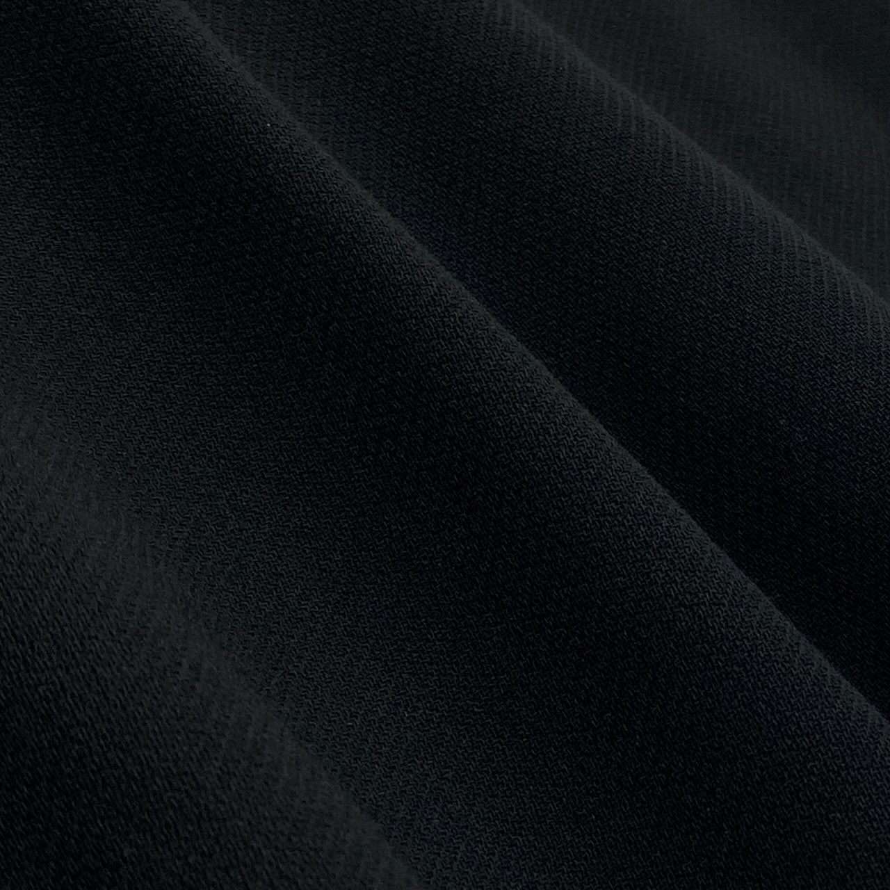 e11 【美品】CHANEL フレアウールスカート 切替デザイン 02887 34サイズ ブラック ウール100％ レディース 女性用k02i
