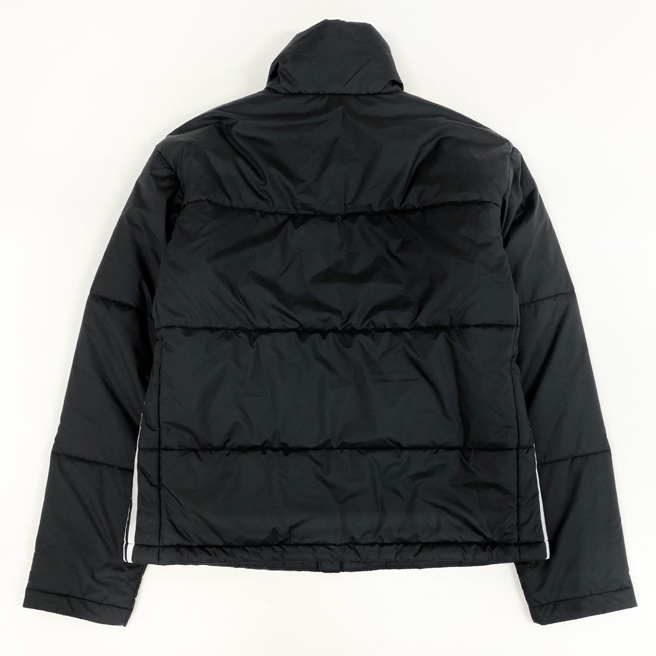 35i9 adidas アディダス Short Puffer Jacket ショート 中綿ジャケット トレフォイルロゴ GK8554 Mサイズ ブラック レディースk02i