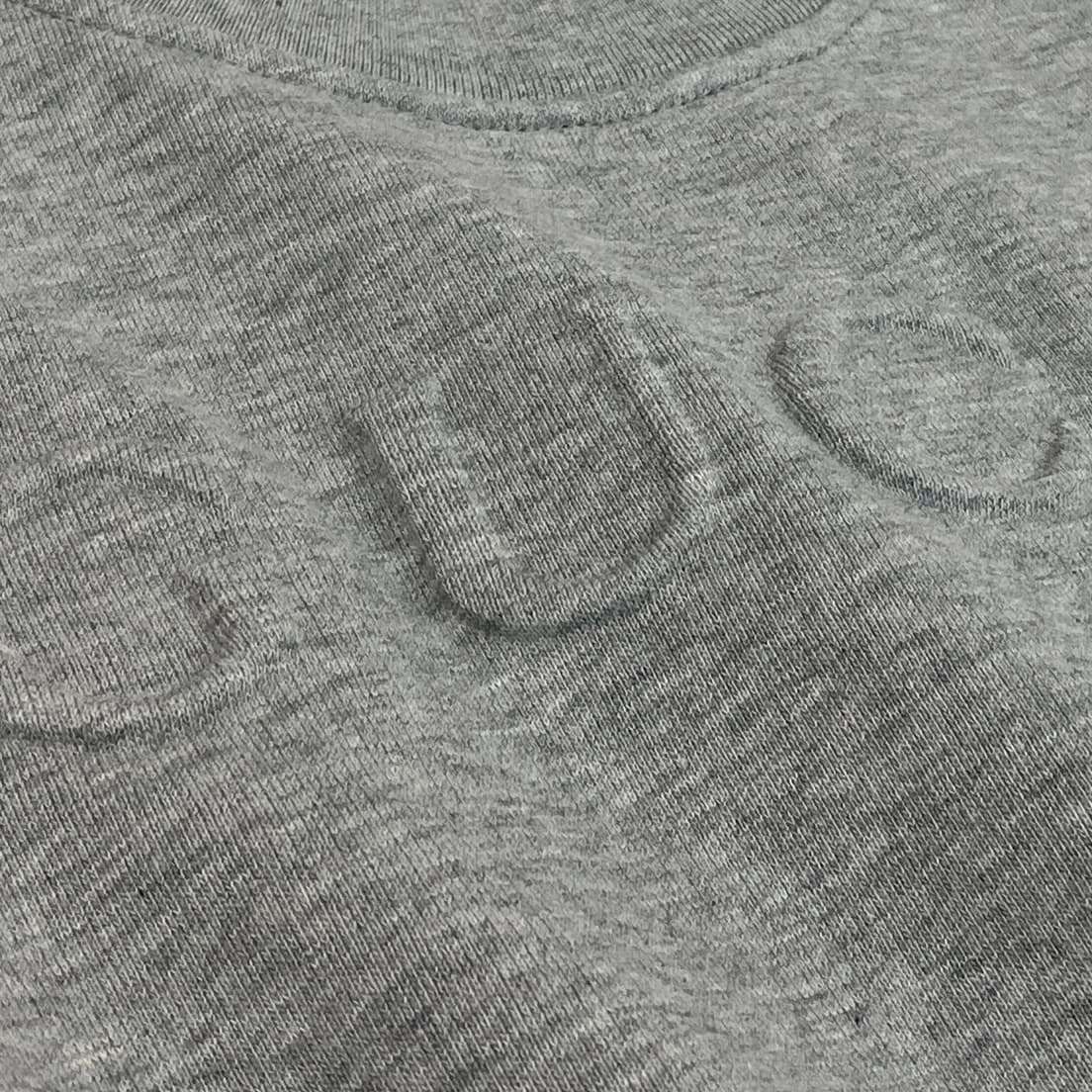 Ib23 《極美品》 GUCCI グッチ 2024 スウェットシャツ トレーナー コットンジャージー XS グレー コットン レディースta2