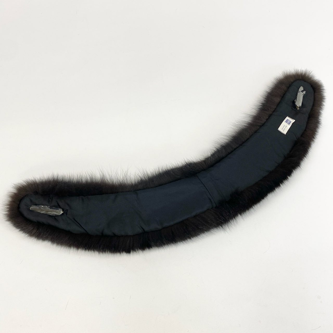 50k29 SAGA FOX サガフォックス 染めフォックス ティペット マフラー 衿巻き 和装 ダークブラウン フォックスファー レディースu02t