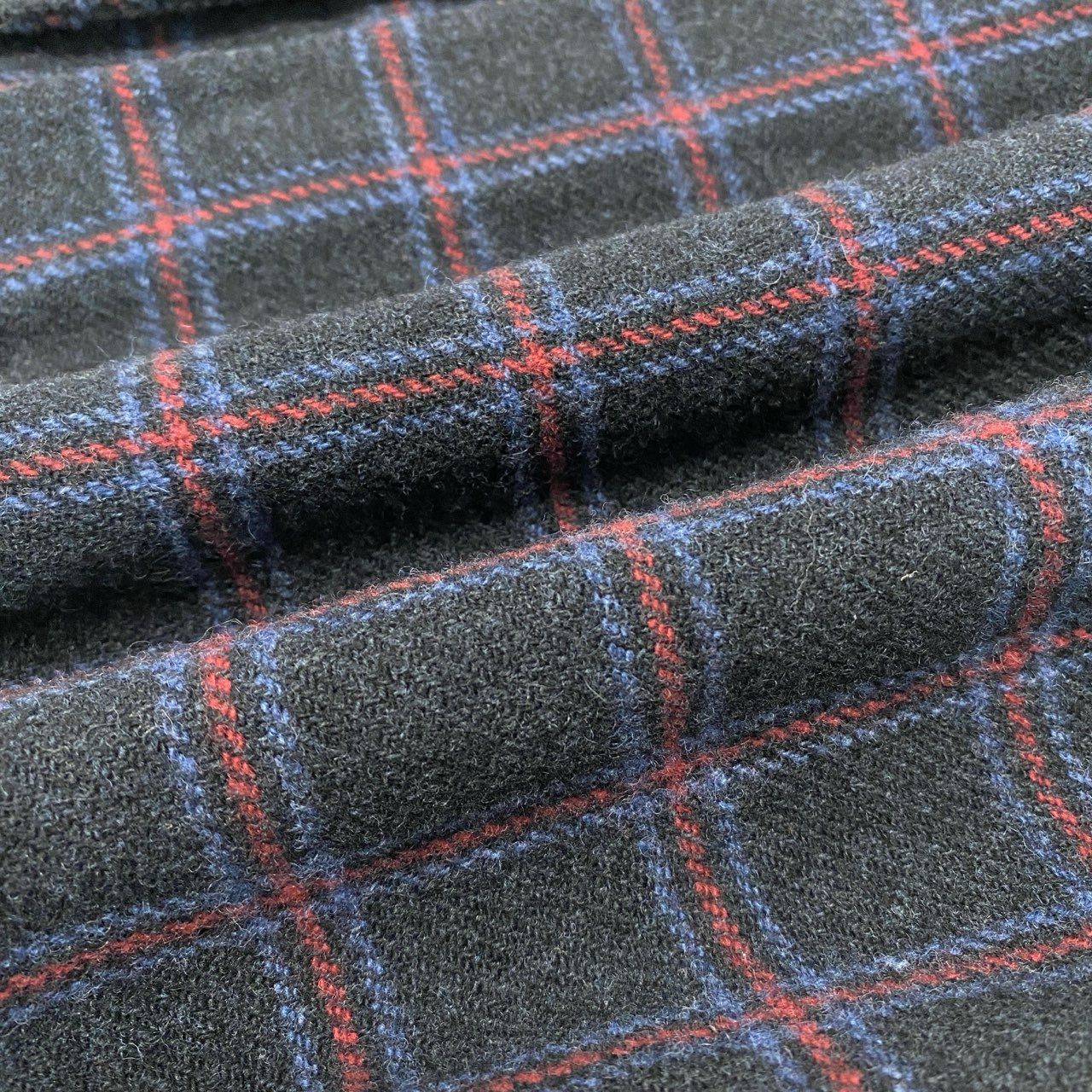 17c7 BRU NA BOINNE ブルーナボイン ドネガルツイード チェック柄 ツイードコート サイズ1 メンズ アウター 羽織k02i