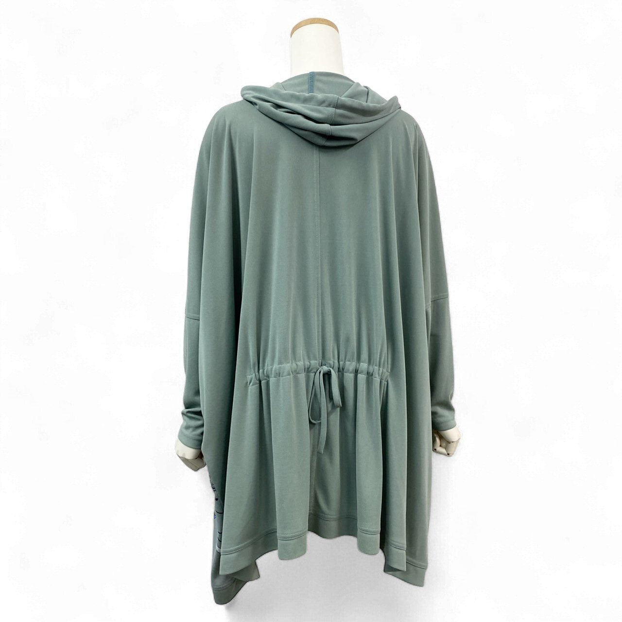 2k18 TOKUKO 1er VOL トクコプルミエヴォル ロングワンピース シャツワンピース フード付き 身幅ゆったり 9 ライトグリーン レディースu02t