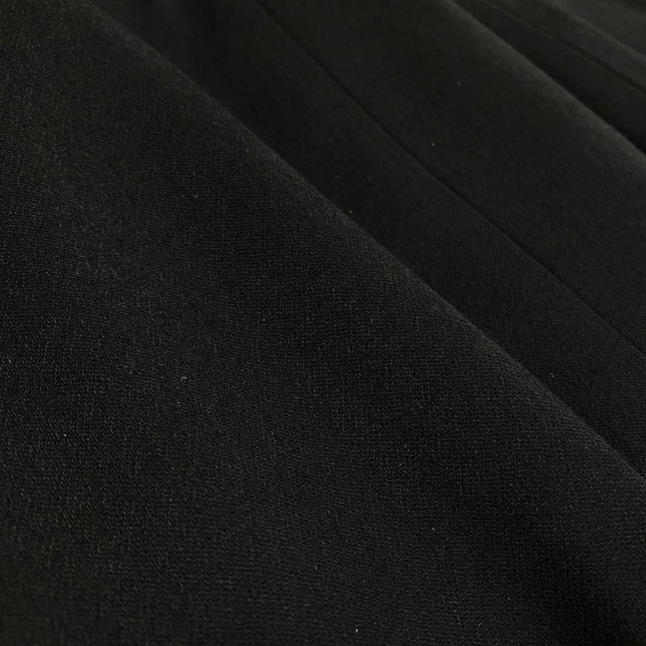 50a19 Vintage BALENCIAGA LE DIX バレンシアガ ボタンレス テーラードジャケット ロングジャケット ウールカシミヤ混 フランス製 レディース 女性用 36 ブラックu02t