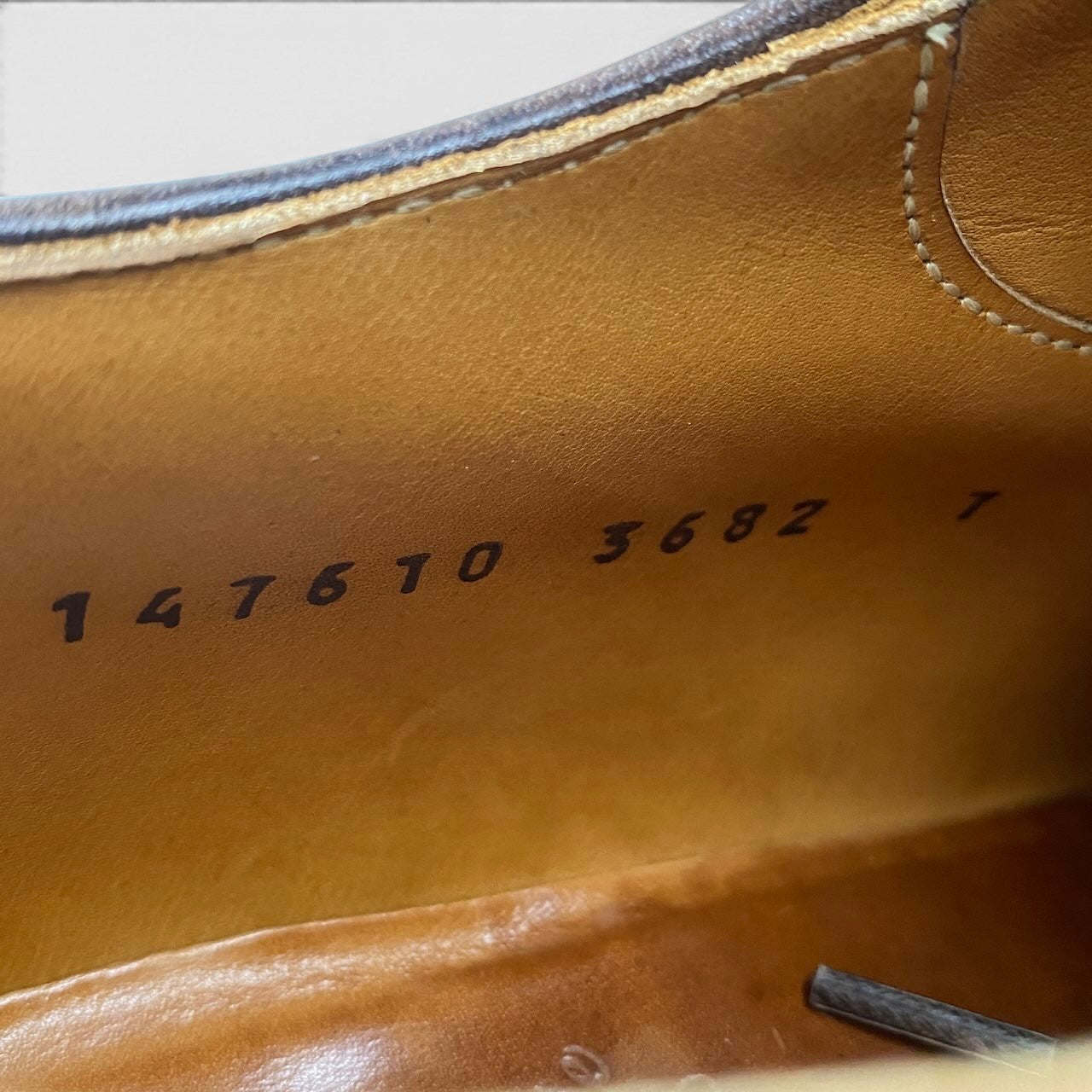 3g7 Berwick バーウィック CORDOVAN RIC コードバン シューズ 3682RDJR 26cm UK7 ブラウン レザー シューツリー付 革靴t18r