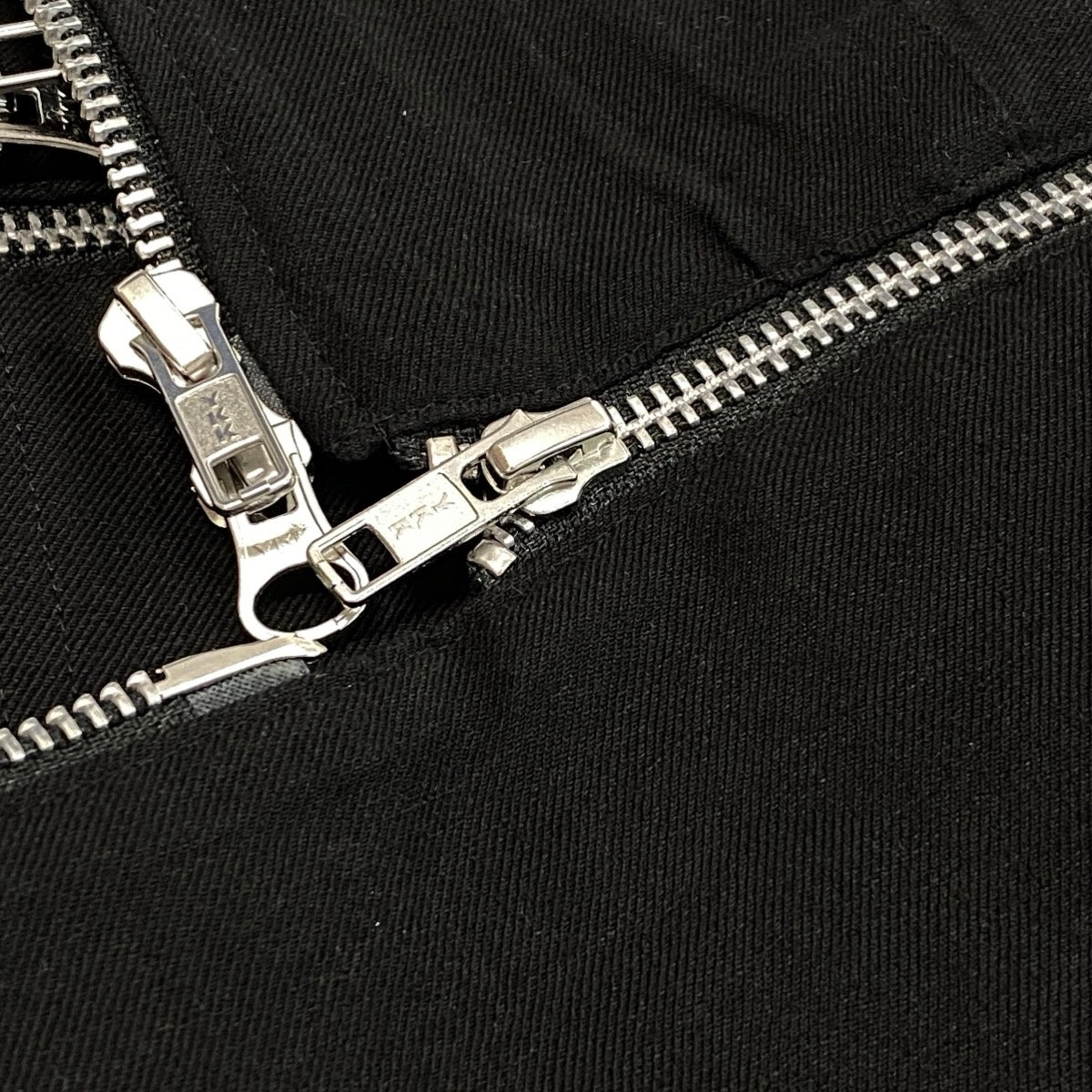 Ah6 yohji yamamoto ヨウジヤマモト femme 2019年 ランウェイ着 ジップジャケット FH-J04-304 1 ブラック リネン コットンu02t