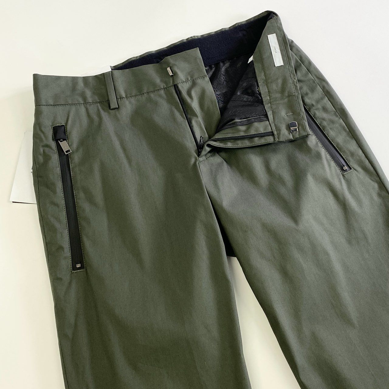 86j11 ④《未使用》 PT TORINO ピーティートリノ LAMDA Active アクティブ PANTALONES CARGO ストレッチパンツ 42 カーキ ACTIVE TECHNO タグ付