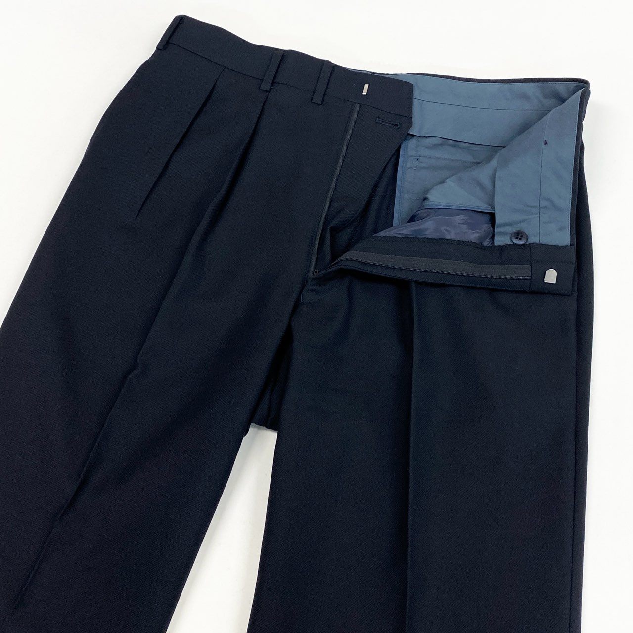 48L23 Burberry's バーバリーズ スーツセットアップ  ジャケット ダブルプレスト スラックス 日本製 BB5サイズ ネイビー メンズo07t