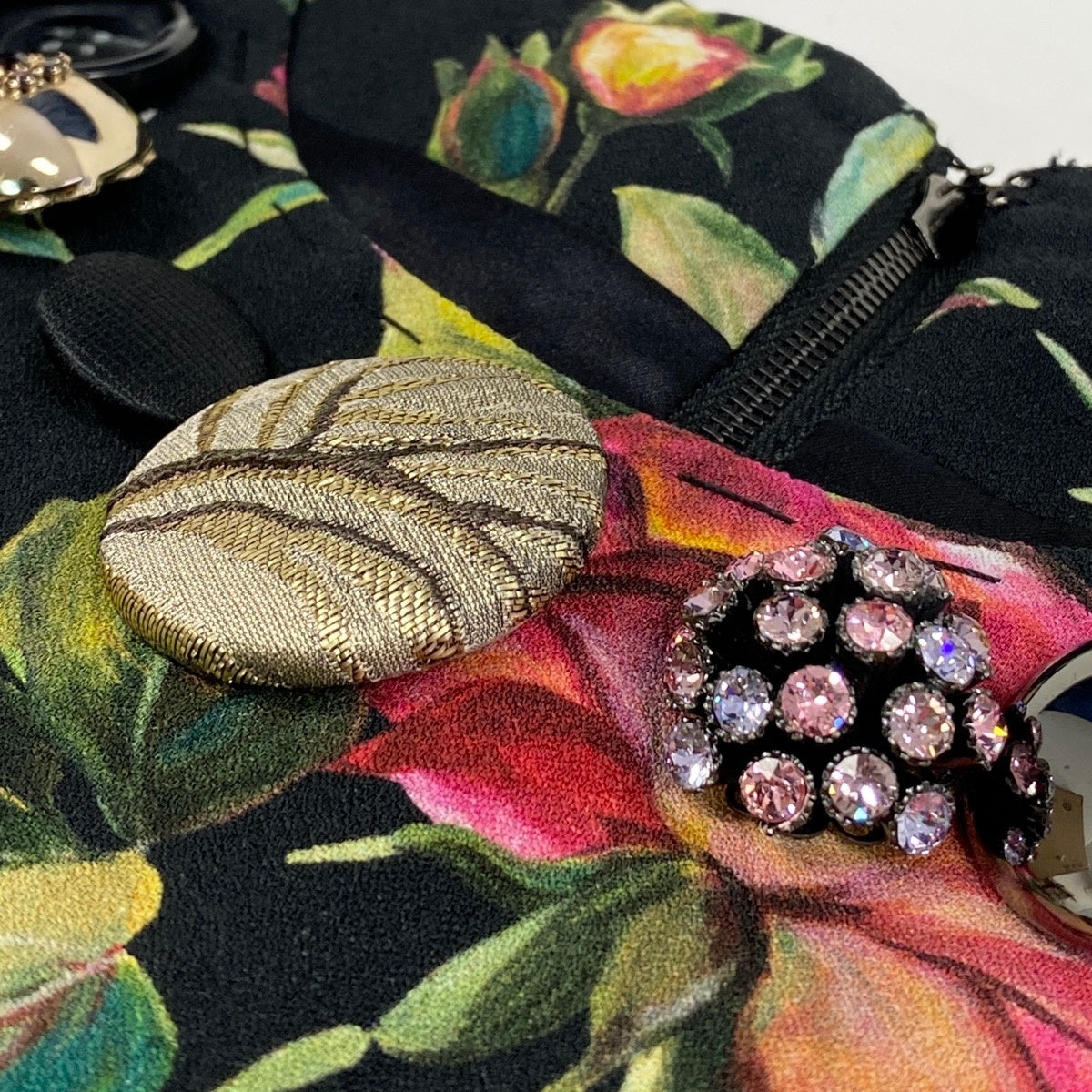 79g1 DOLCE&GABBANA ドルチェアンドガッバーナ ローズプリント 半袖