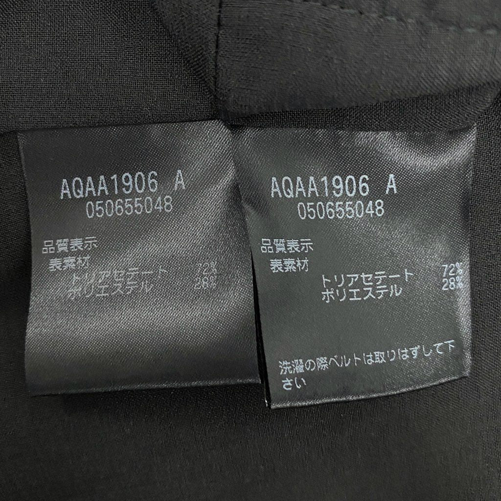 5a12 《美品》 Aquascutum OF LONDON アクアスキュータム アンサンブルワンピース ブラックフォーマル ドッキングワンピース ジャケット レディース 女性用 13 ブラックu02t