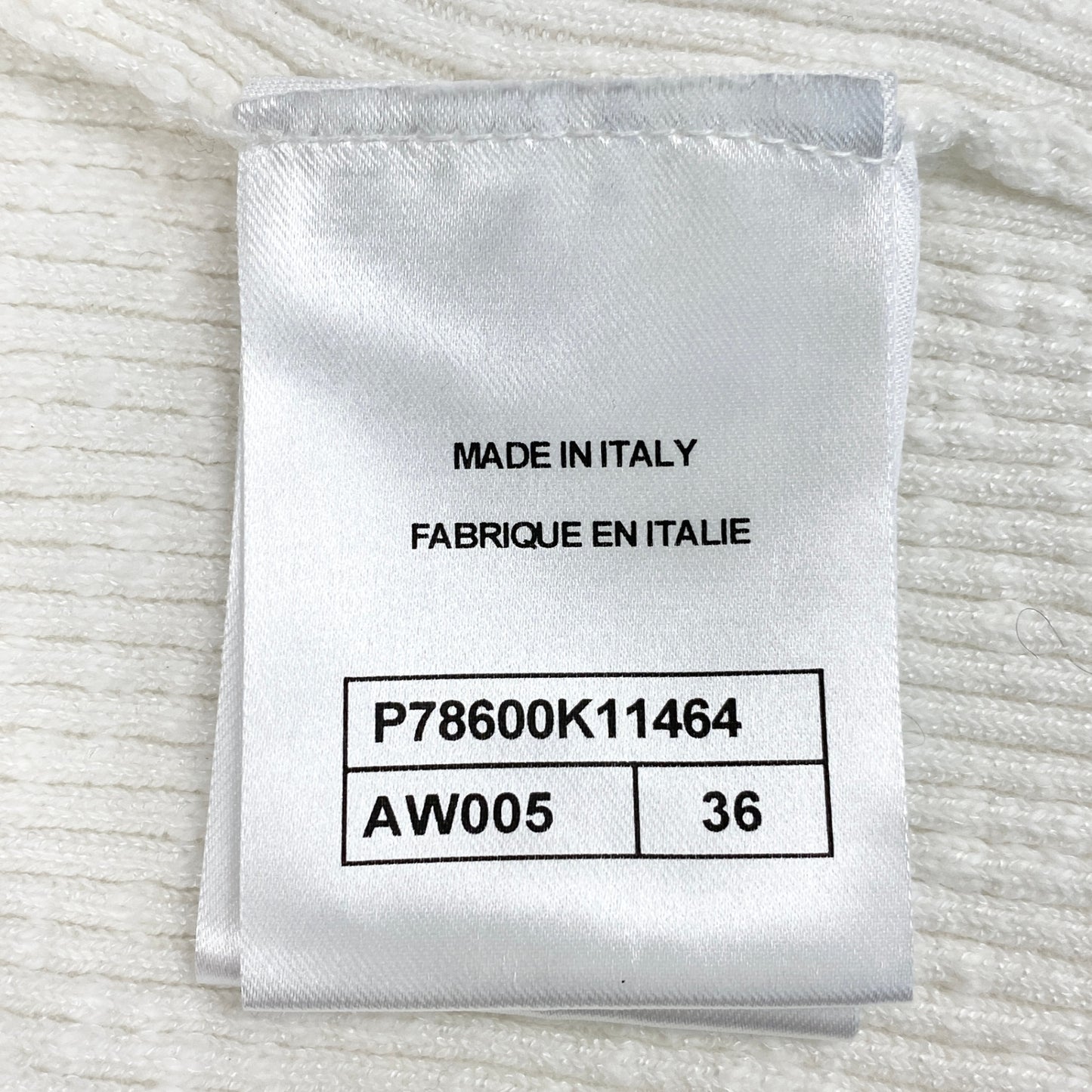 35L19《美品》 CHANEL シャネル ココビーチ カーディガン トップス ココマークボタン LOOK6 P78600K11464 サイズ36 ホワイト レディース 女性用k02i