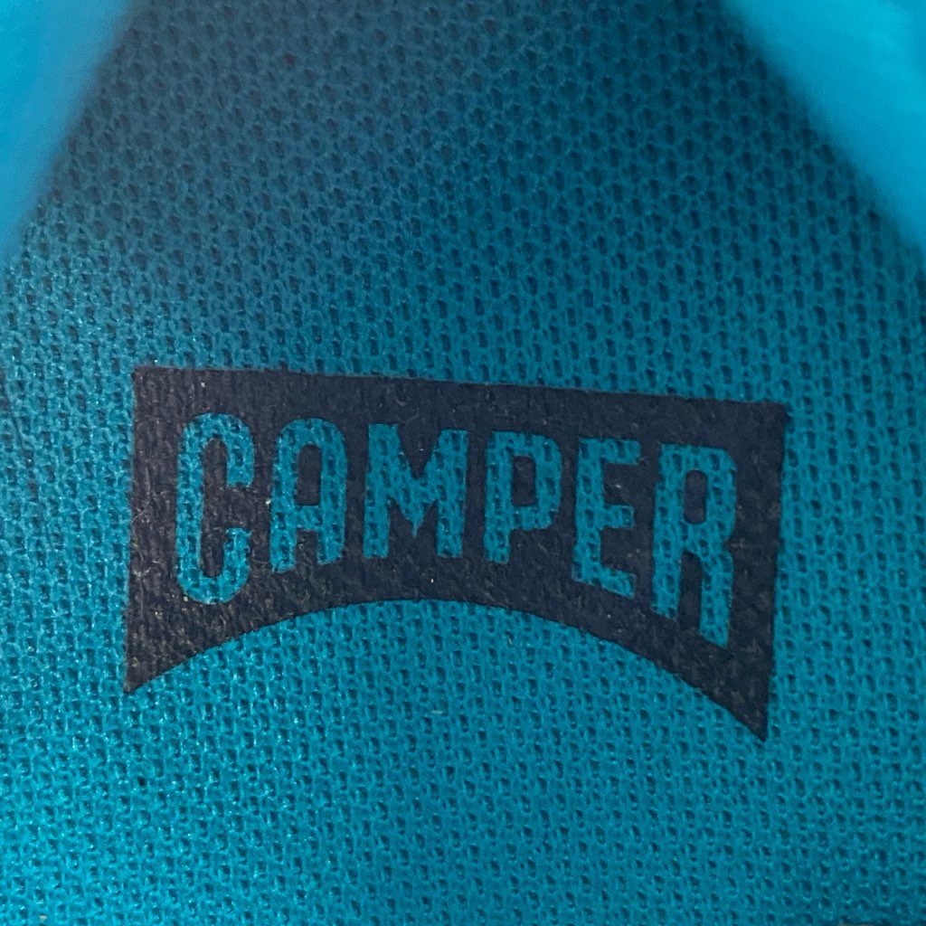 4e16【美品】CAMPER カンペール TWEINS ツインズ KARST カースト レザースニーカー 36 マルチカラー レディース 靴