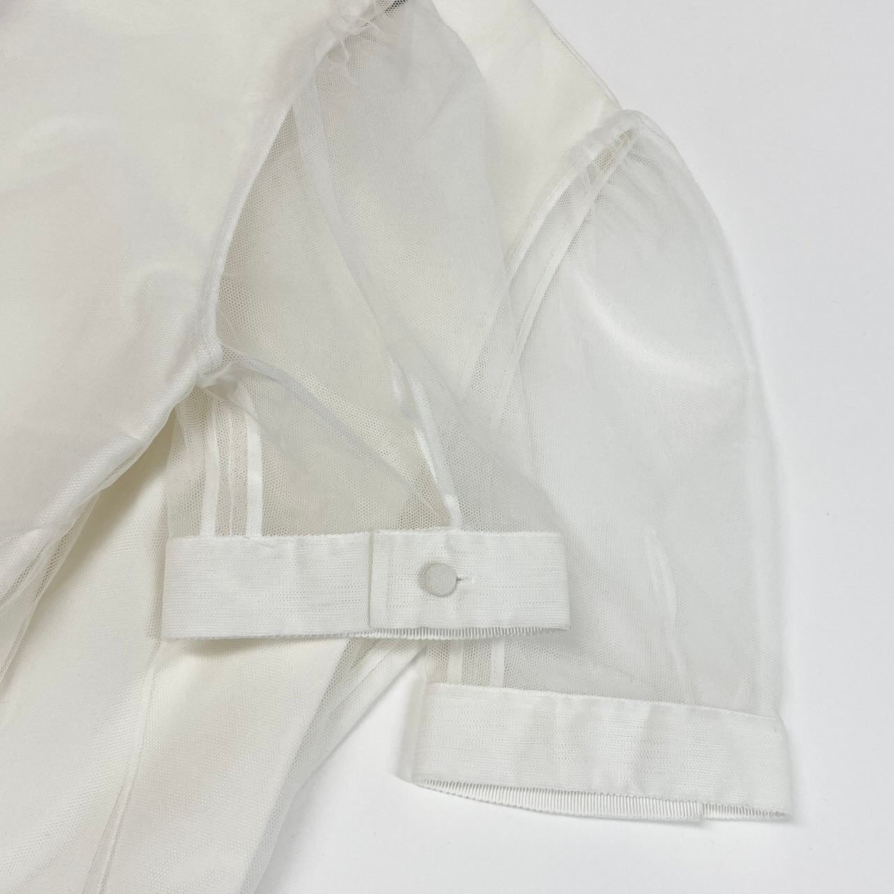 He11 GIVENCHY ジバンシー 2023SS チュールレイヤードドレス ワンピースサイズ34 ホワイト レディースk02i