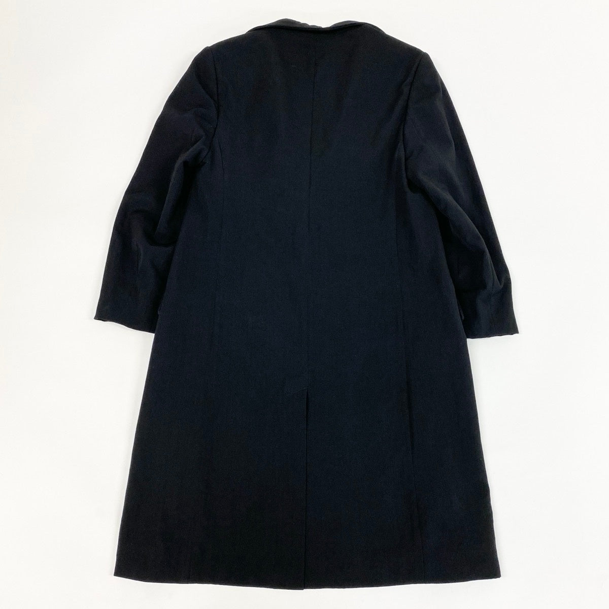 Mf29 Yohji Yamamoto ヨウジヤマモト ウールギャバジン テーラードコート Wool Gabardine Tailored Coat サイズM ブラックt18r