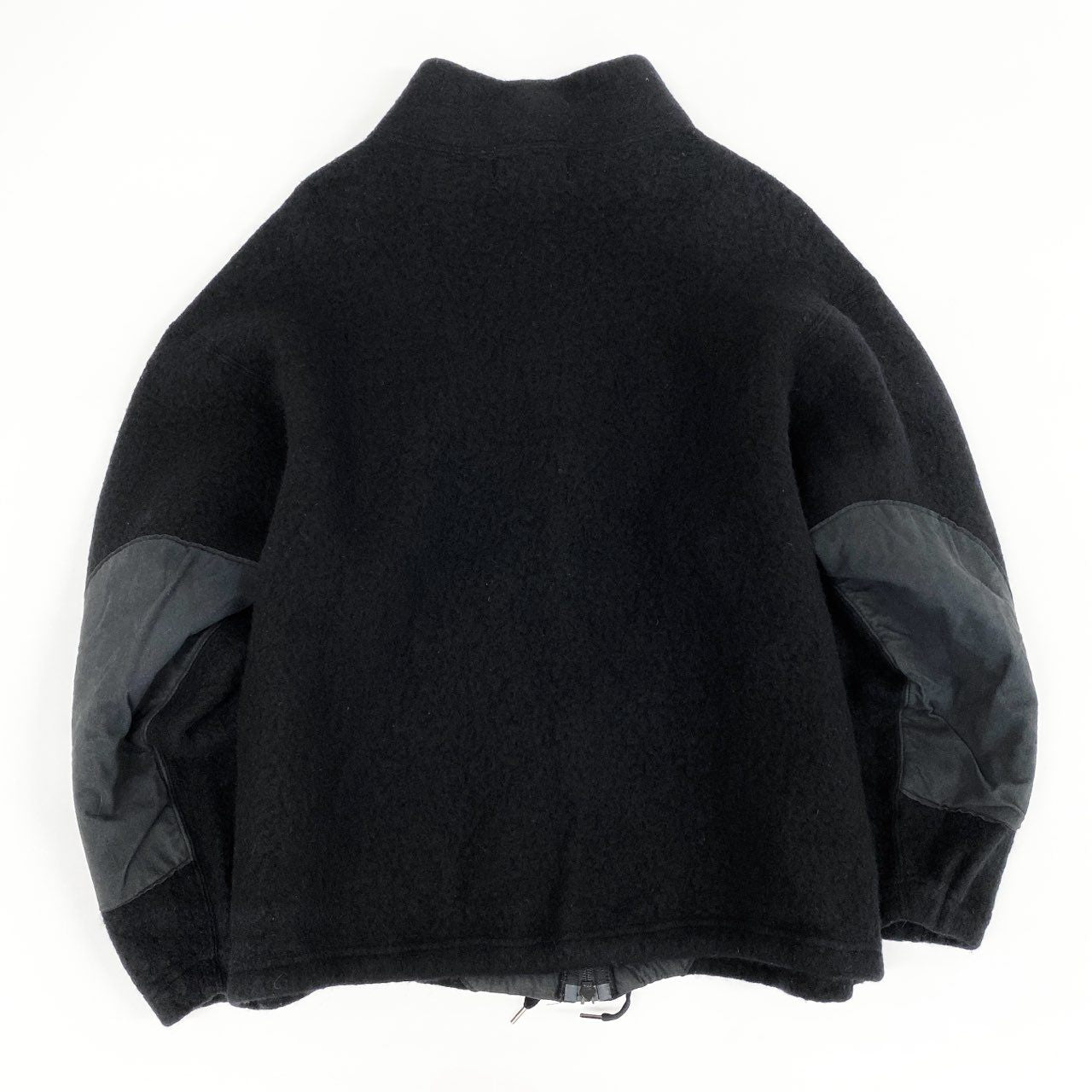 49f2 marka マーカ ZIP UP CARDIGAN WOOL PILE SHEEP  ジップアップカーディガン アウター ジャケット 羽織 M21C-17OS01 1 ブラック ウール