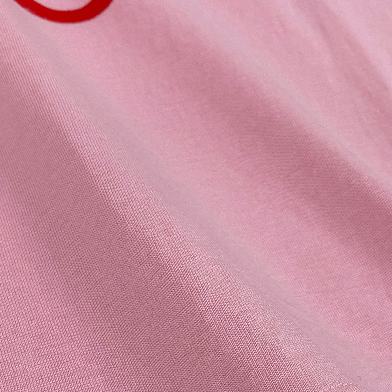 4i12 GUCCI グッチ × adidas アディダス トレフォイル プリントTシャツ 723384 M ピンク カットソー 箱 タグ付属k02i