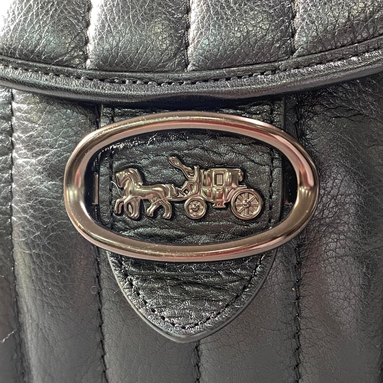 g9 COACH コーチ チェーンミニリュック  Chain Mini Backpack 79243 ブラック Blackt18r