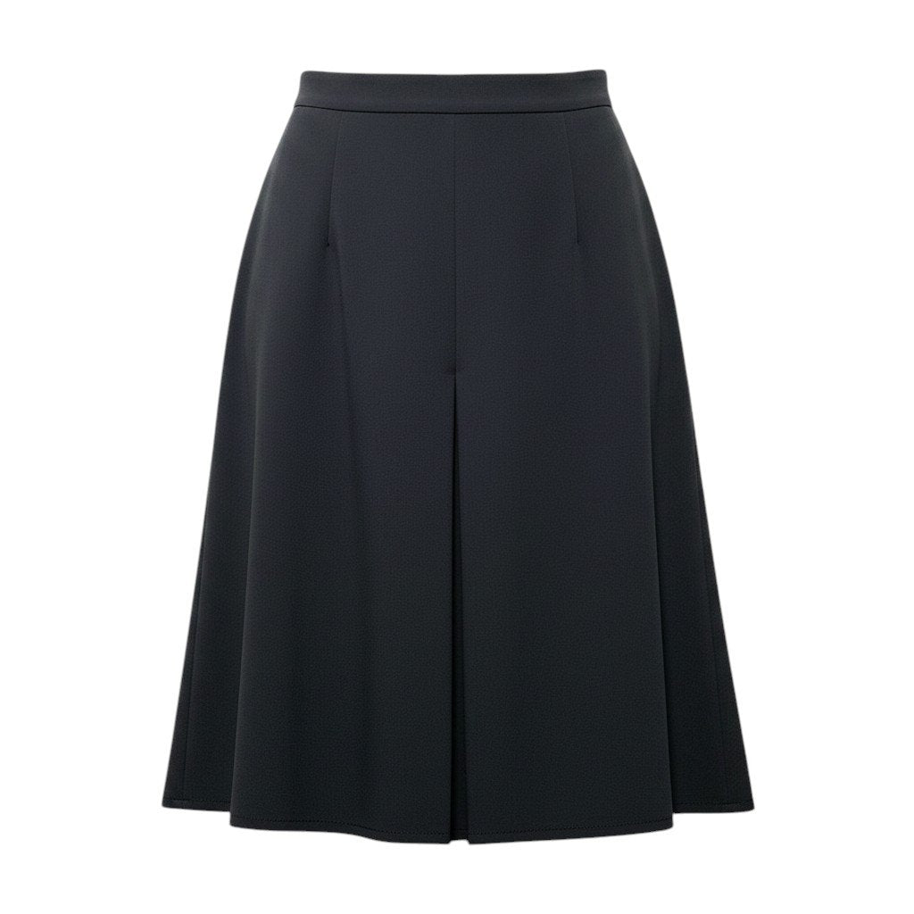 9f17 PRADA SPORT プラダスポーツ 台形スカート 膝丈スカート バックジップ 伸縮ストレッチ 21H228 サイズ36 ブラック レディース 女性服u02t