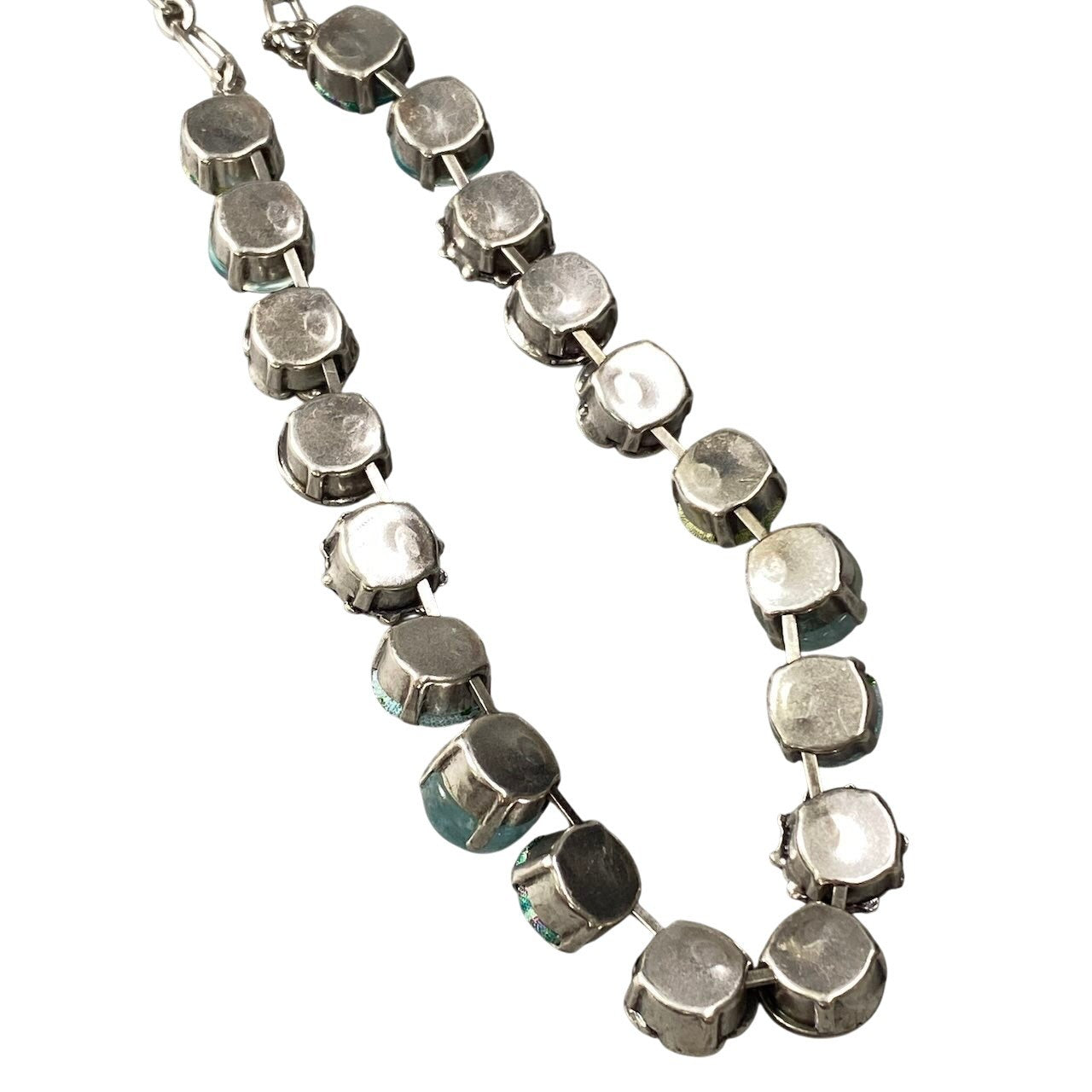 h11 ② 《美品》 Mariana マリアナ 天然石 × クリスタル ビジュー スカイブルー アクセサリー ジュエリー アンティークt18r