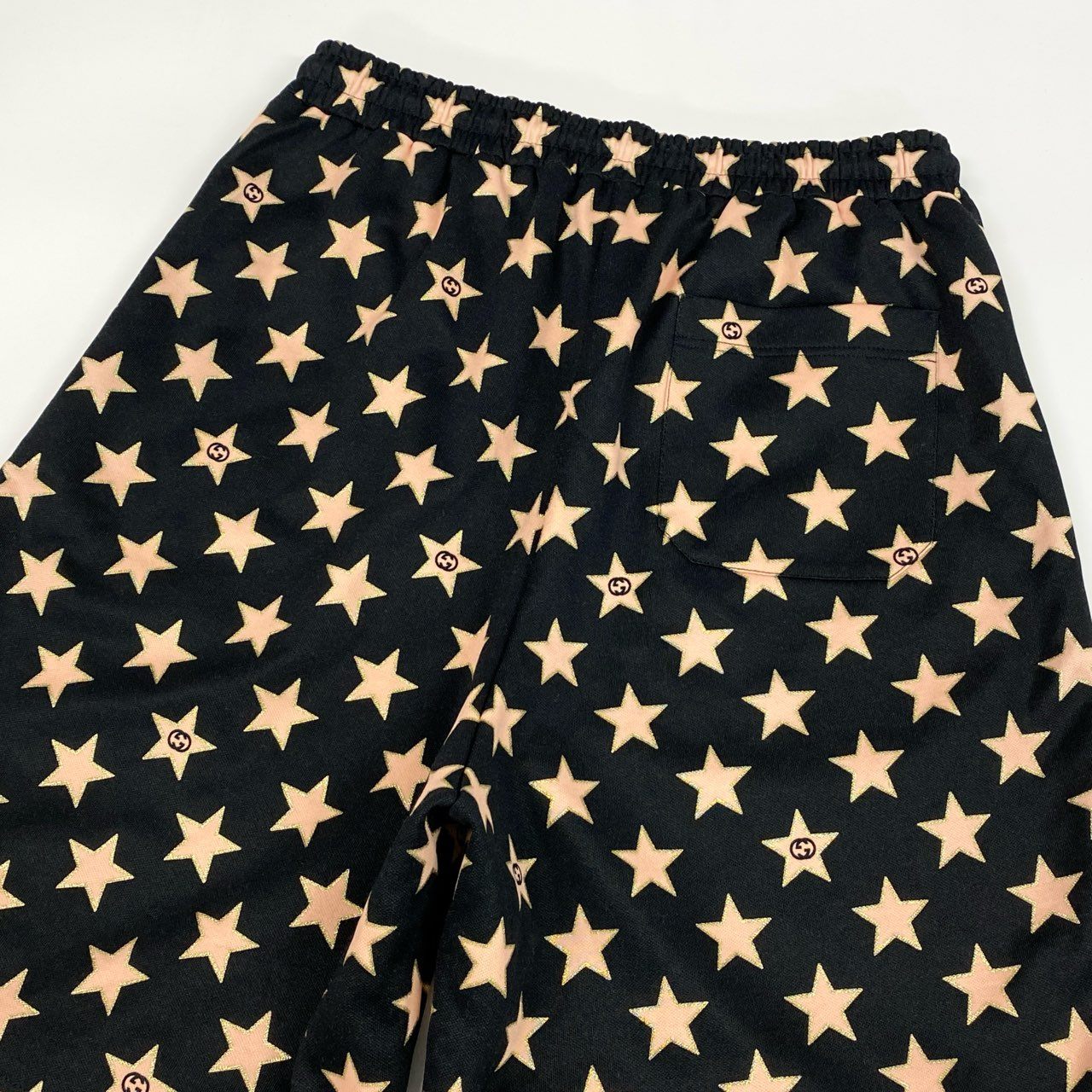 Id9 GUCCI グッチ テクニカルジャージー ショートパンツ ハーフパンツ 705299 M ブラック メンズu02t