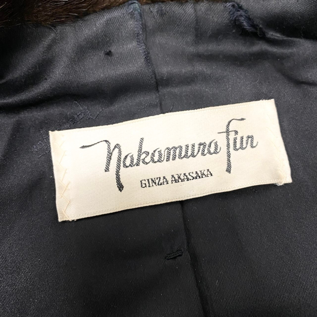 47c18 nakamura fur ダイヤモンドカット ミンクファー ジャケット コート ブラウン 本毛皮 Diamond Cut Mink Fur Coatt18r
