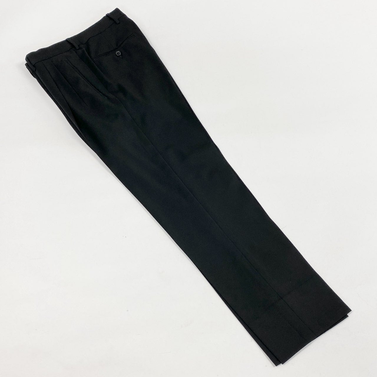 86l20 Ermenegildo Zegna エルメネジルドゼニア スーツセットアップ テーラージャケット スラックス 44サイズ ブラック メンズk02i