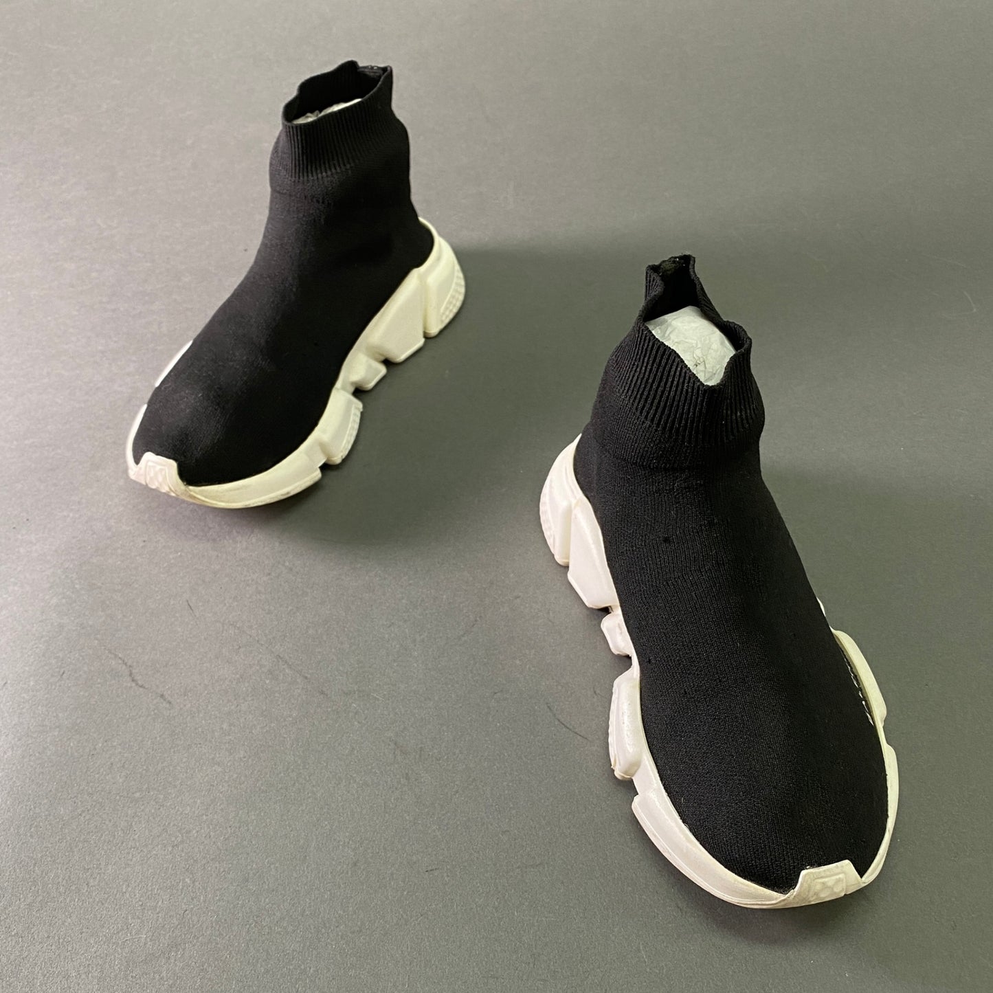 8l25 BALENCIAGA バレンシアガ SPEED TRAINER スピードトレーナー ソックススニーカー 35 ブラック イタリア製 シューズ